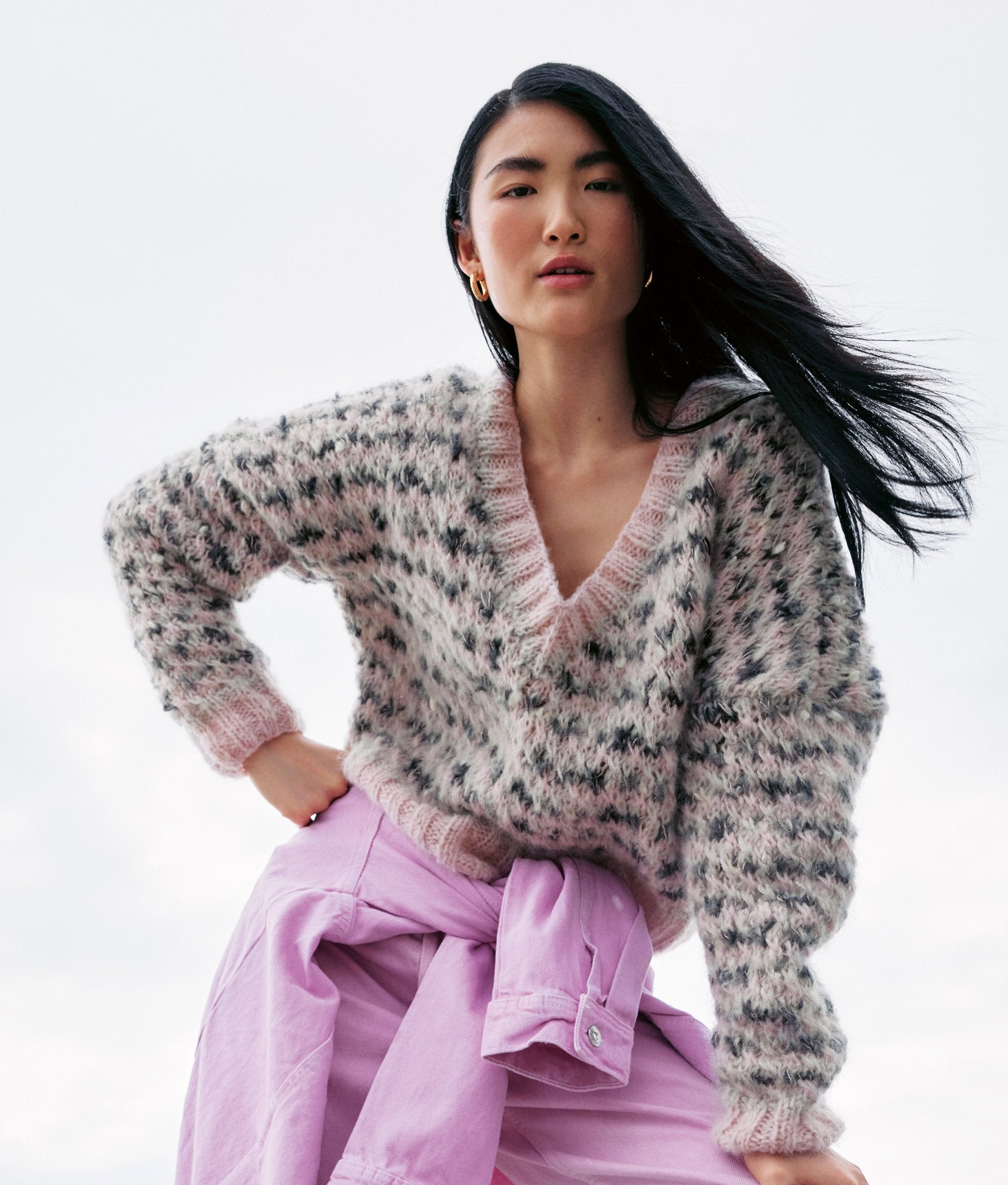 PULLOVER · LALA BERLIN BRUSHY, LALA BERLIN BRUSHY PRINT & BRILLINO