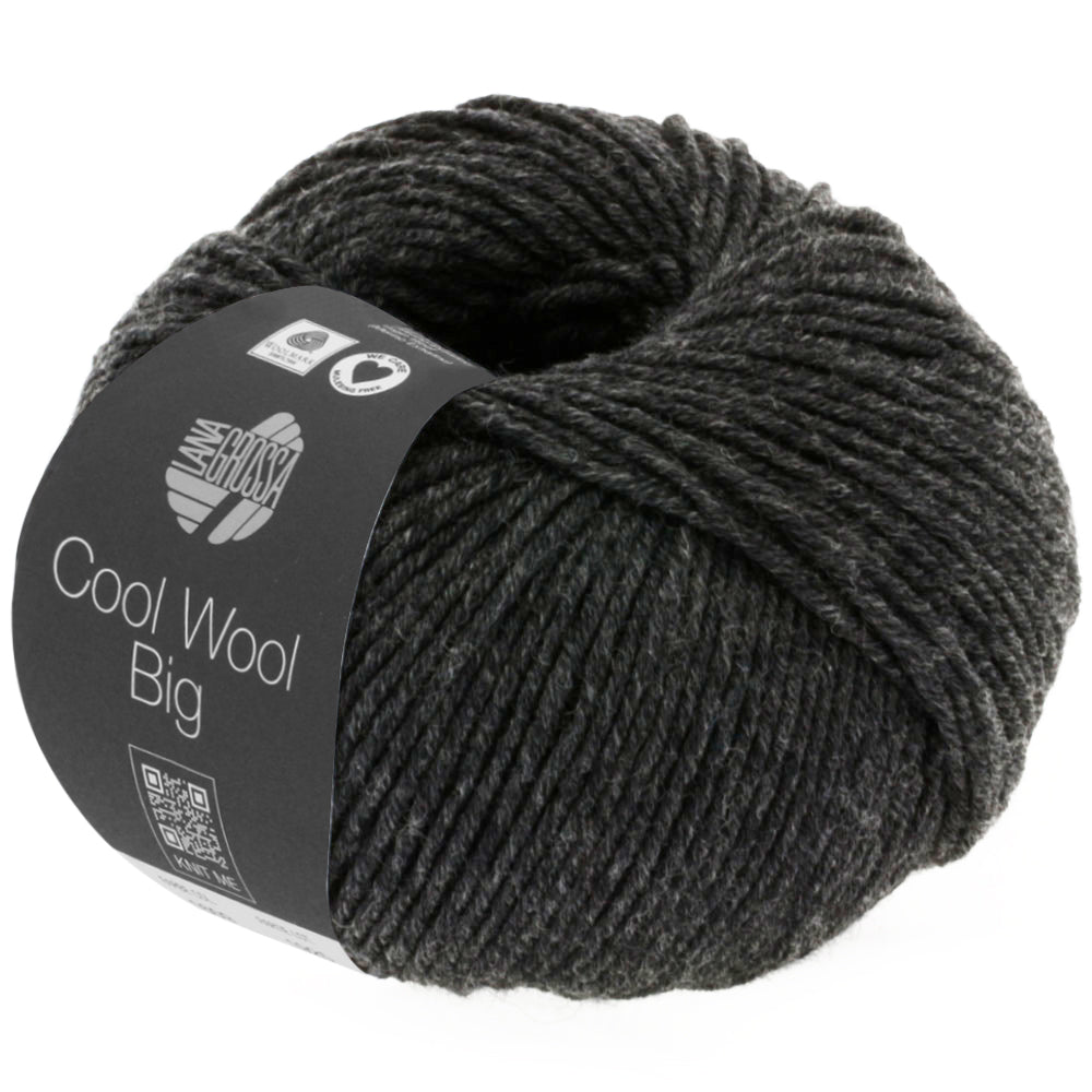 COOL WOOL BIG MÉLANGE - Anthrazit