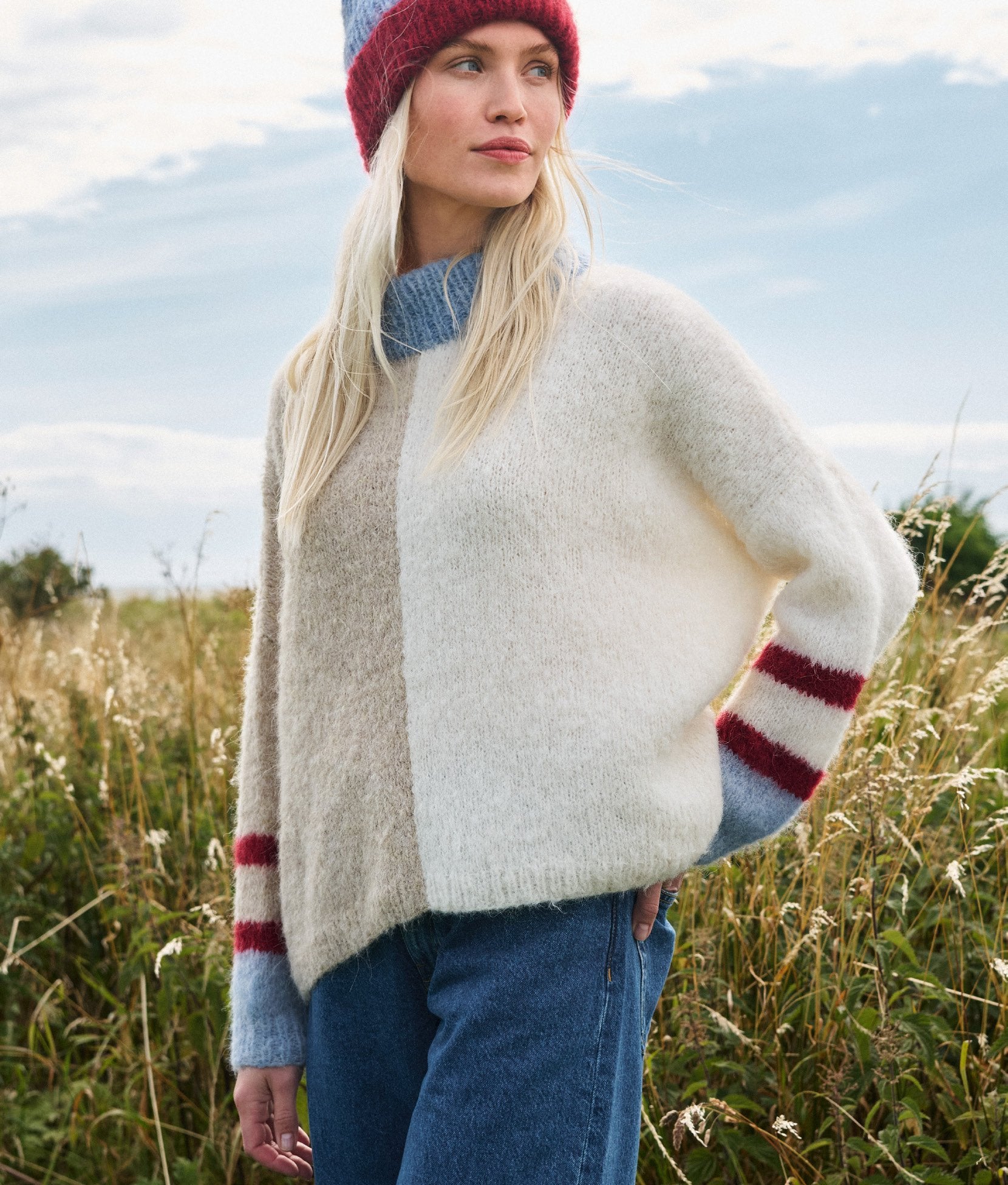 Pullover · Natural Alpaca Lungo