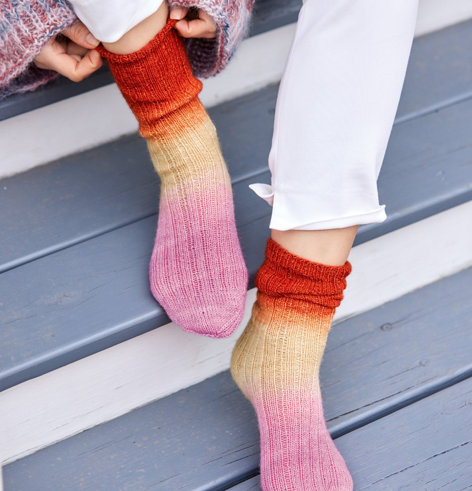 Modell 18 · Meilenweit Merino 50 g Hand-Dyed