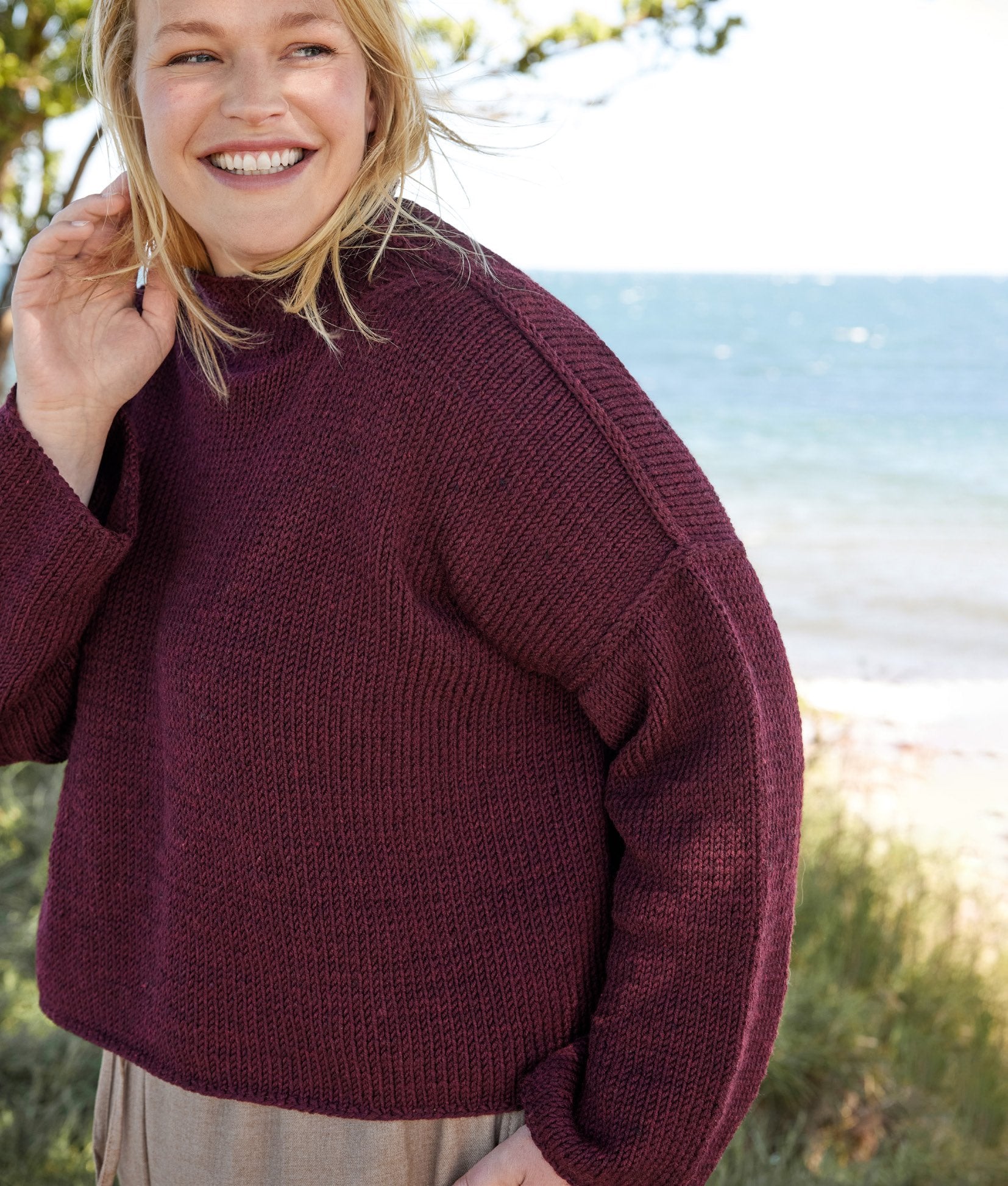 Oversizepullover · Cool Wool Superbig Mélange
