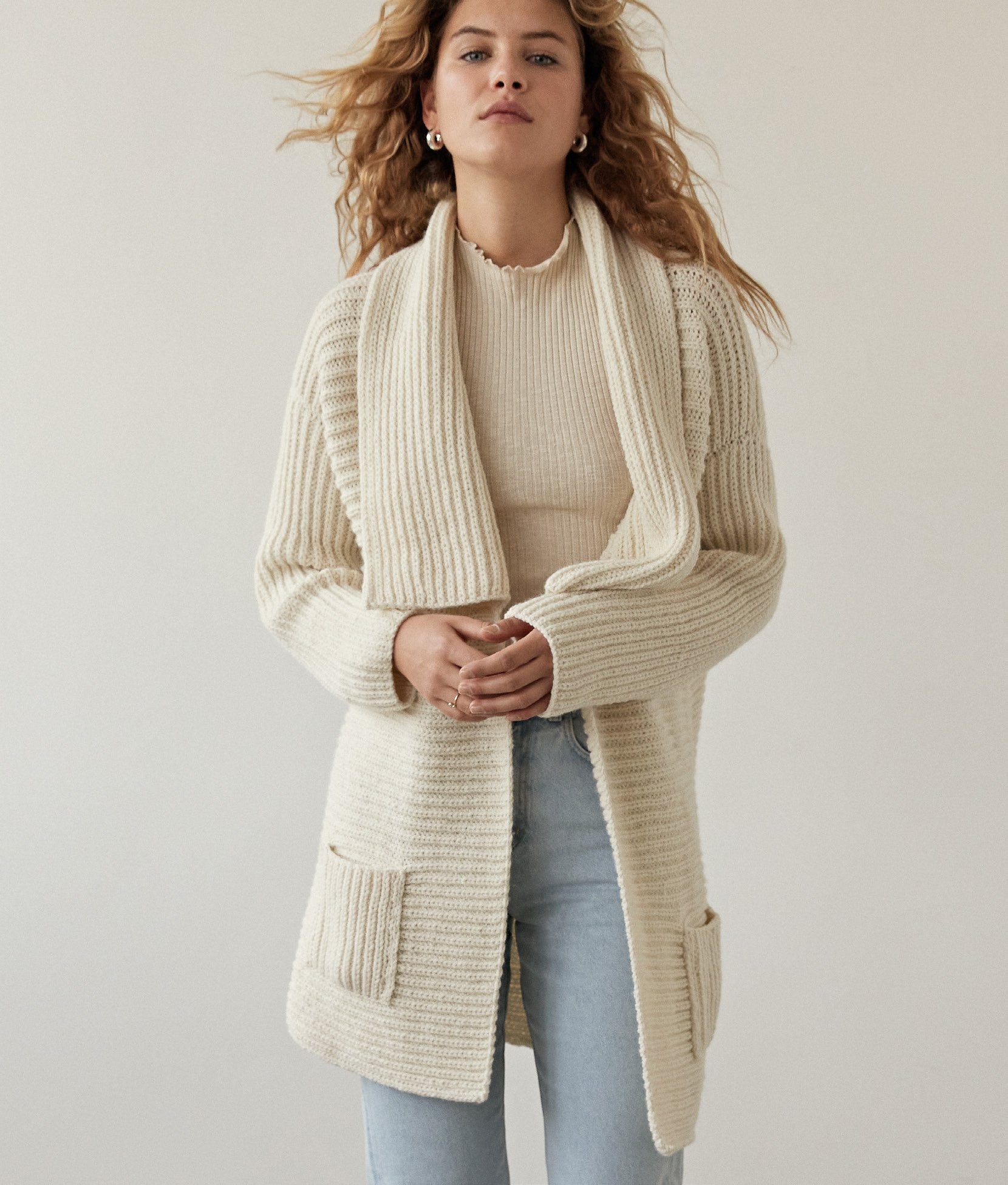 CARDIGAN · ALTA MODA ALPACA