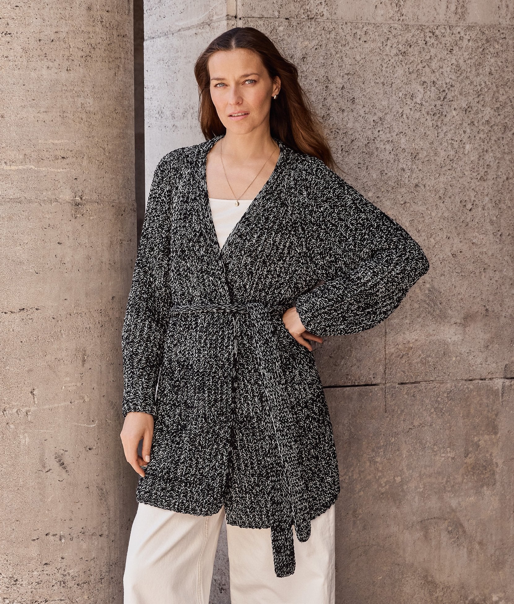 CARDIGAN · COOL WOOL & COOL WOOL LACE