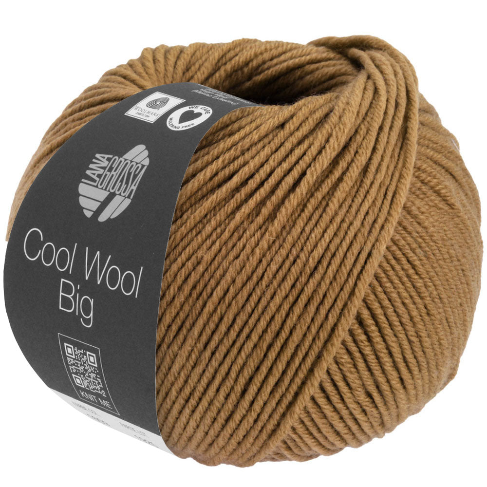 COOL WOOL BIG MÉLANGE - Karamell meliert