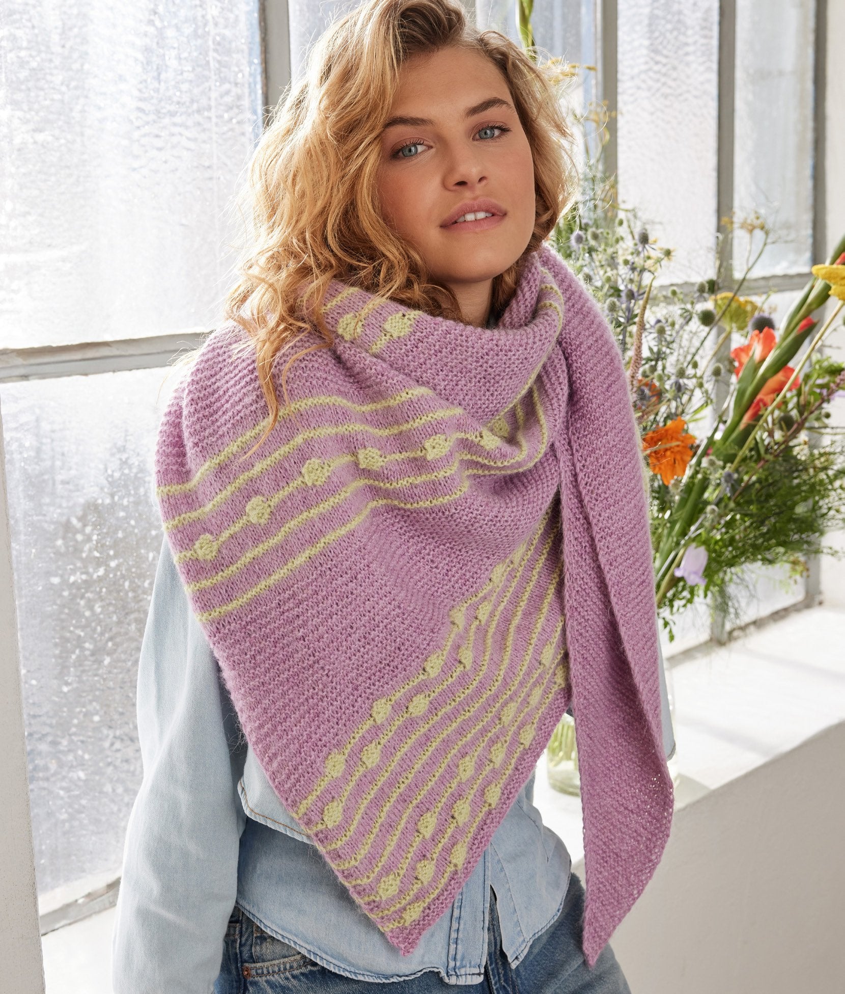 SILVER DOTS DREIECKSTUCH · ECOPUNO & SETASURI