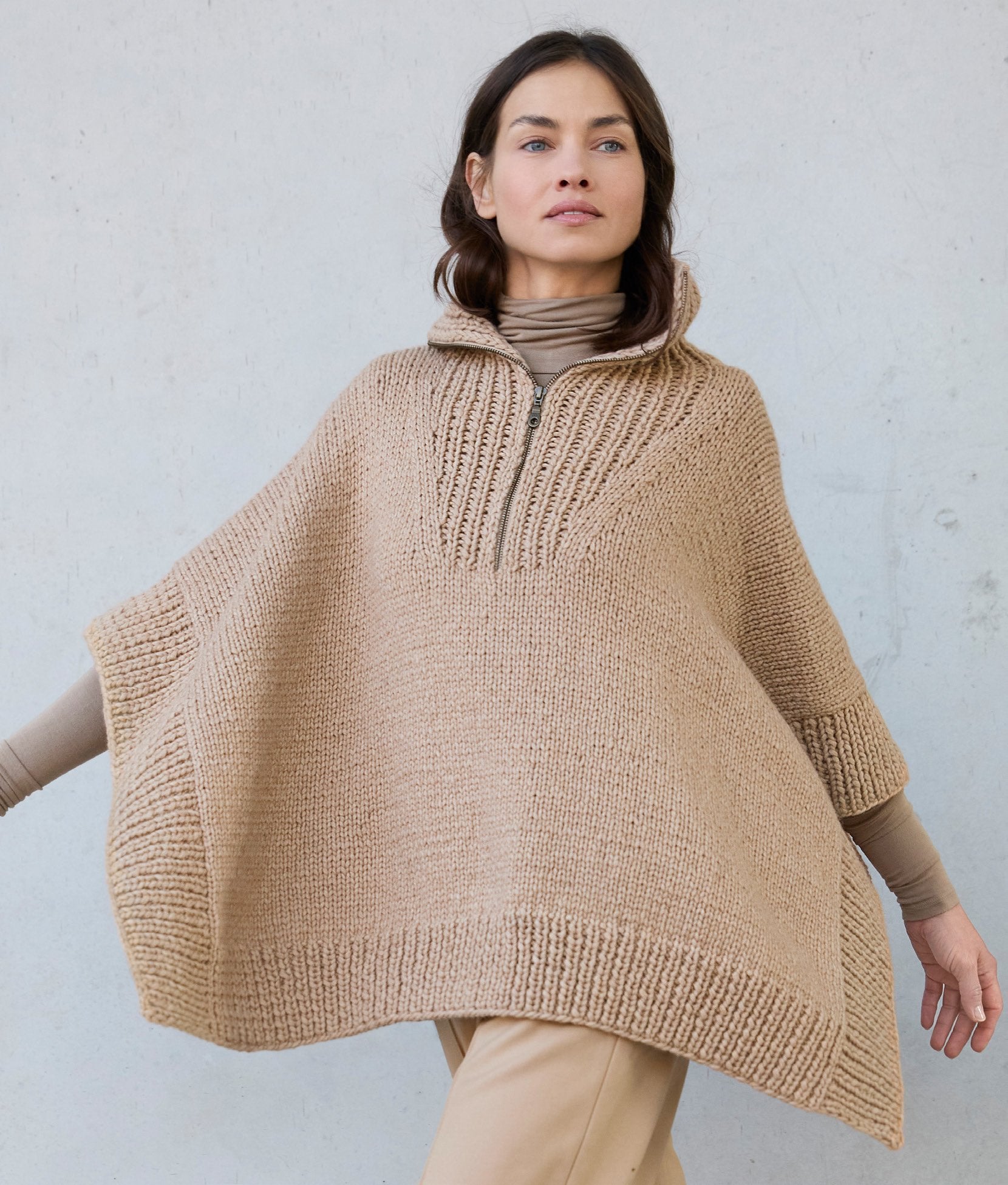 PONCHO · WINTER SOFTNESS