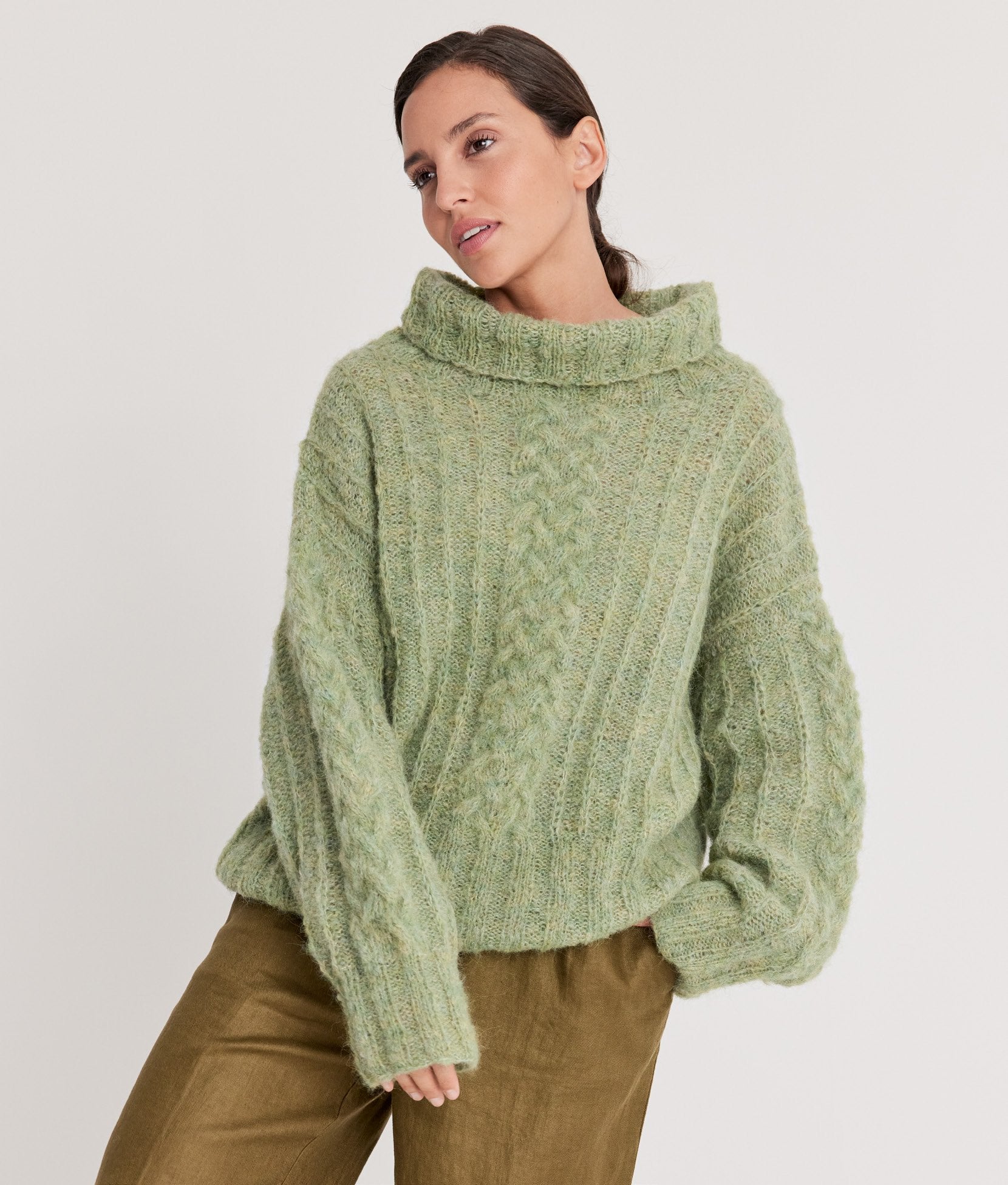 PULLOVER · NATURAL ALPACA LUNGO
