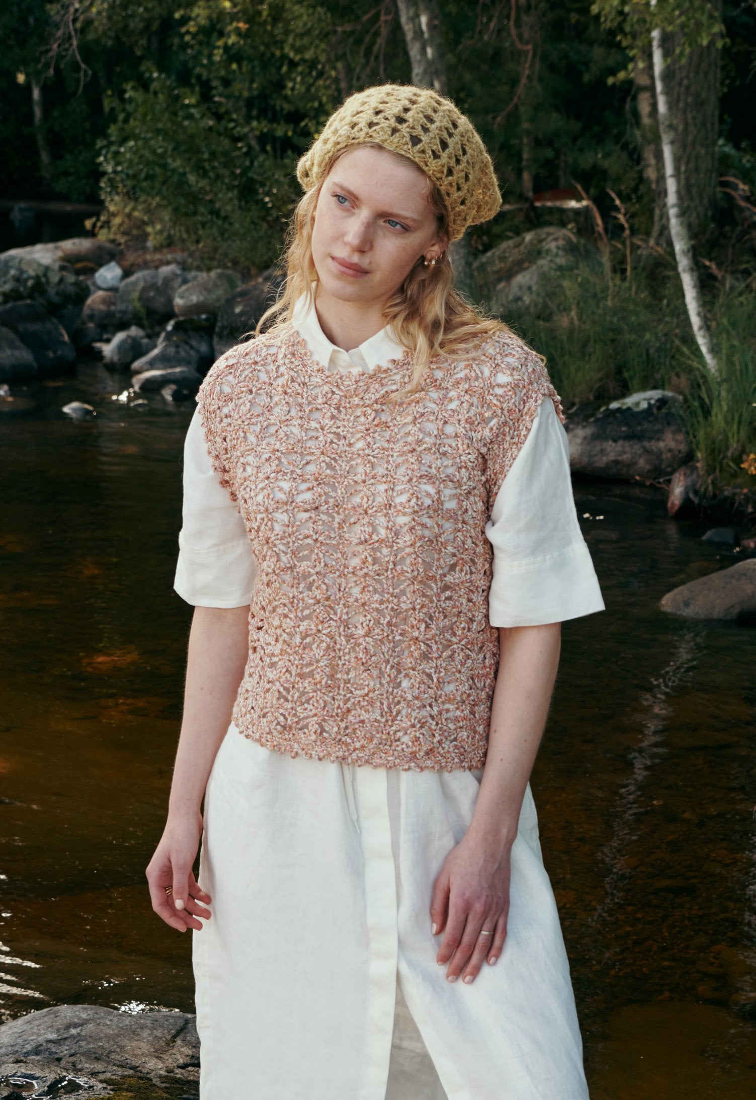 TOP · COOL MERINO PRINT