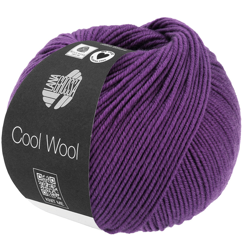 COOL WOOL - Aubergine