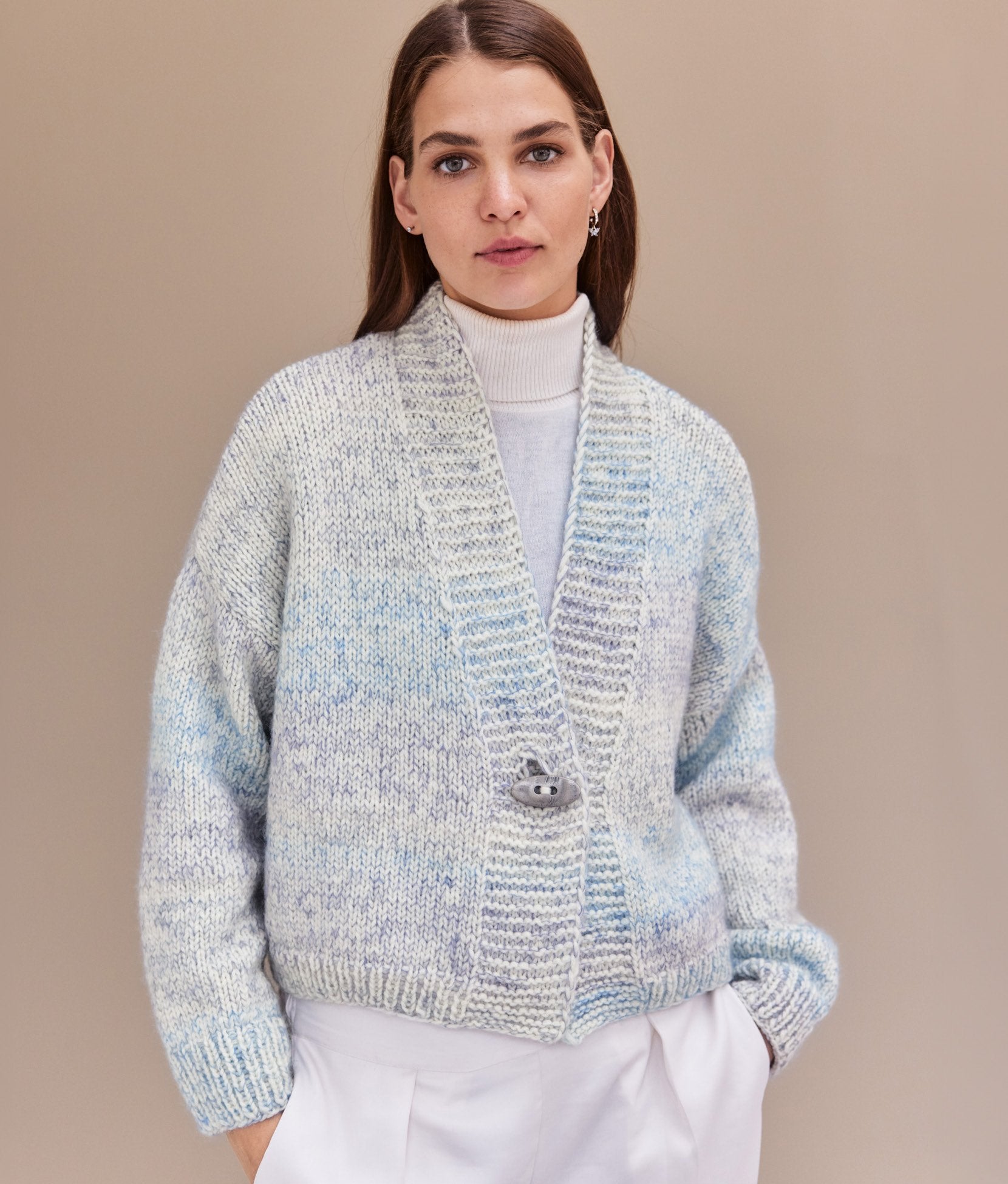 Jacke · Cool Merino Big Color & Silkhair Print