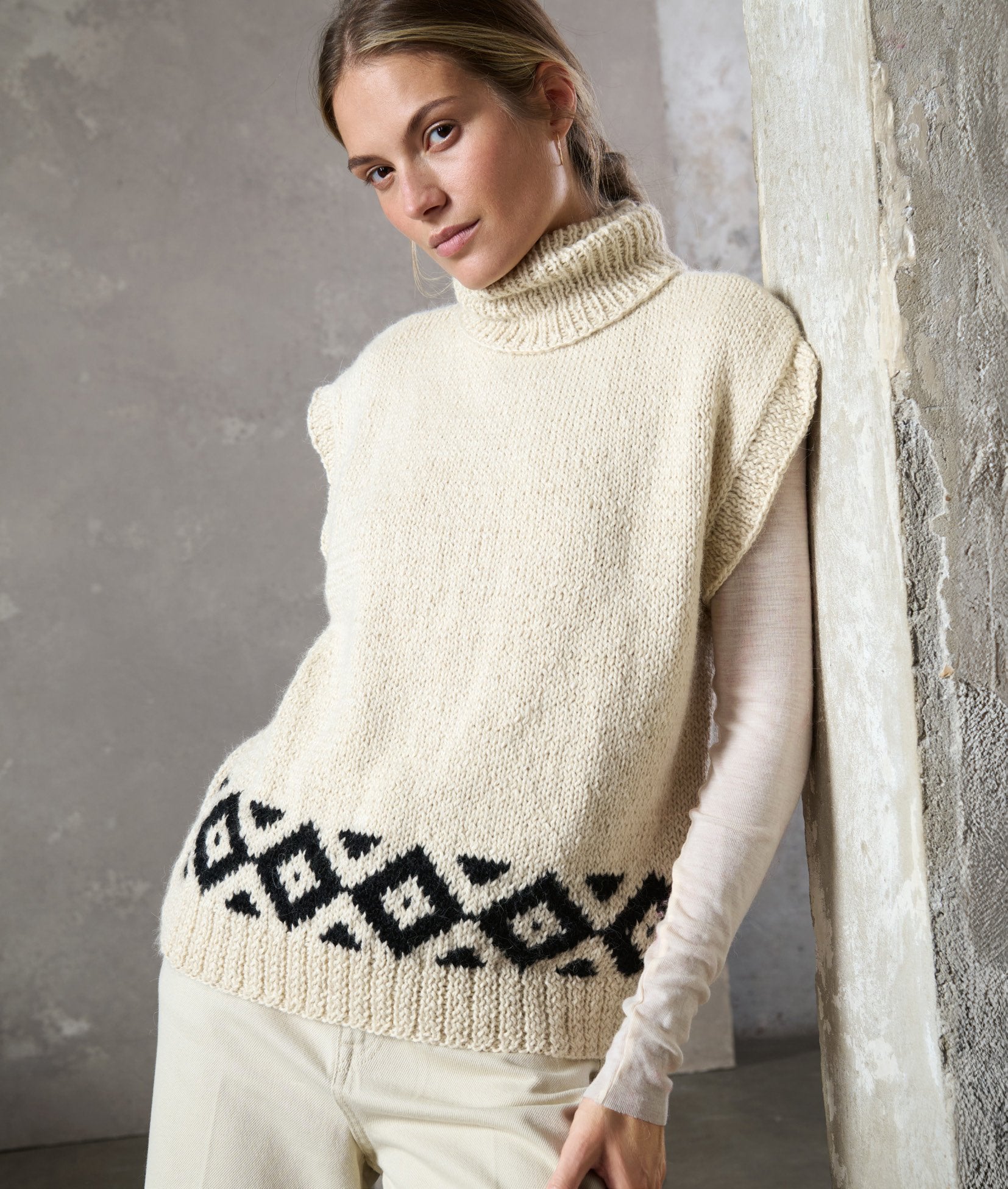 Pullunder · Natural Lama Chunky