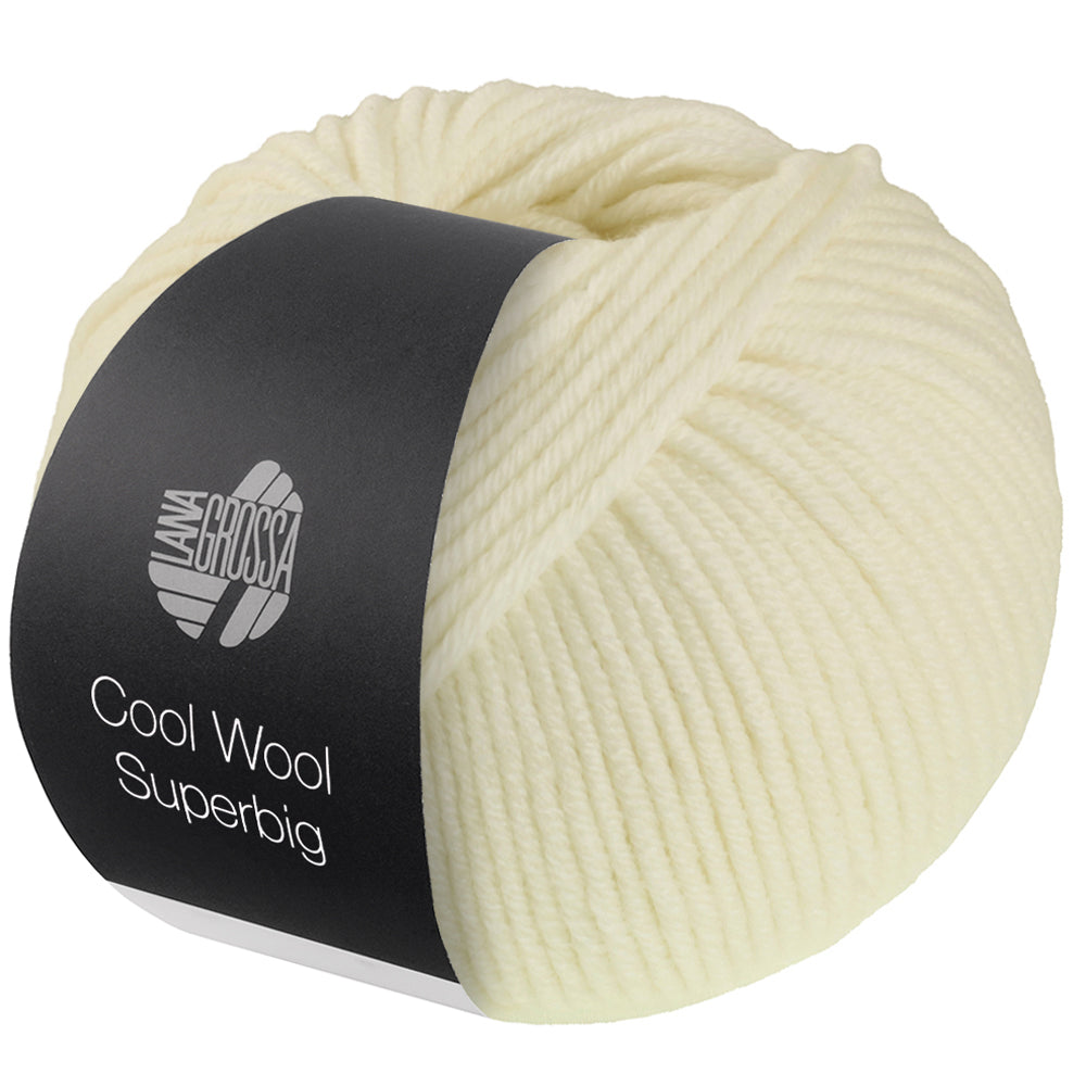 COOL WOOL SUPERBIG - Eierschale