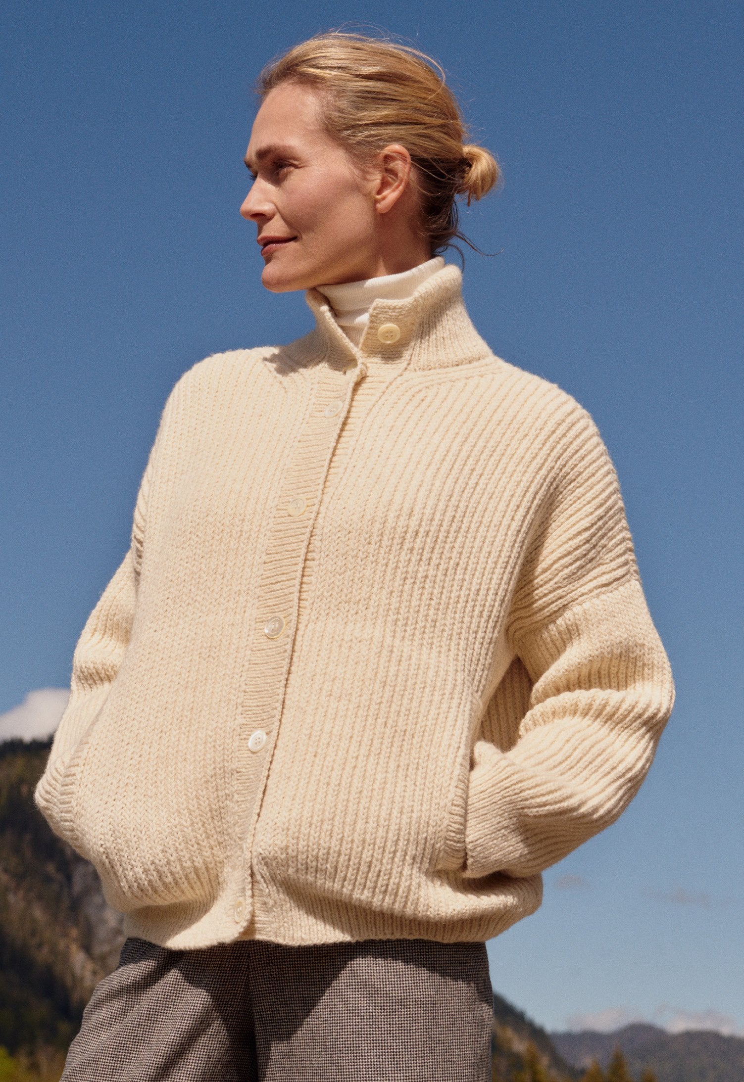 CARDIGAN · ALTA MODA ALPACA