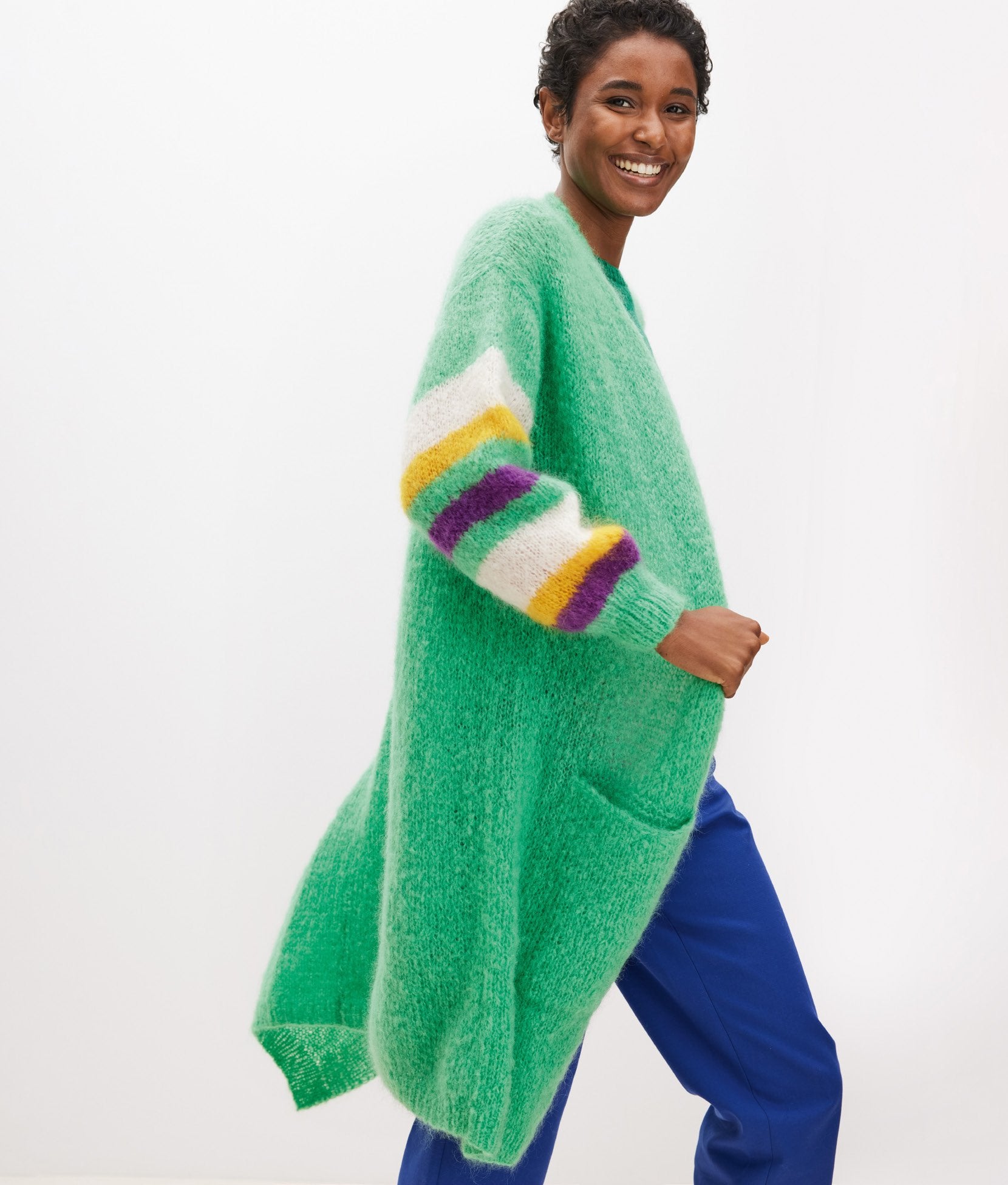 LONGCARDIGAN · MOHAIR MODA