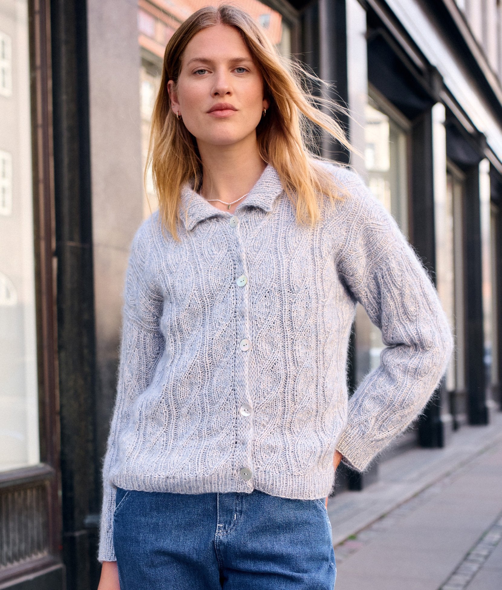 TOP-DOWN-CARDIGAN · ECOPUNO & SILKHAIR