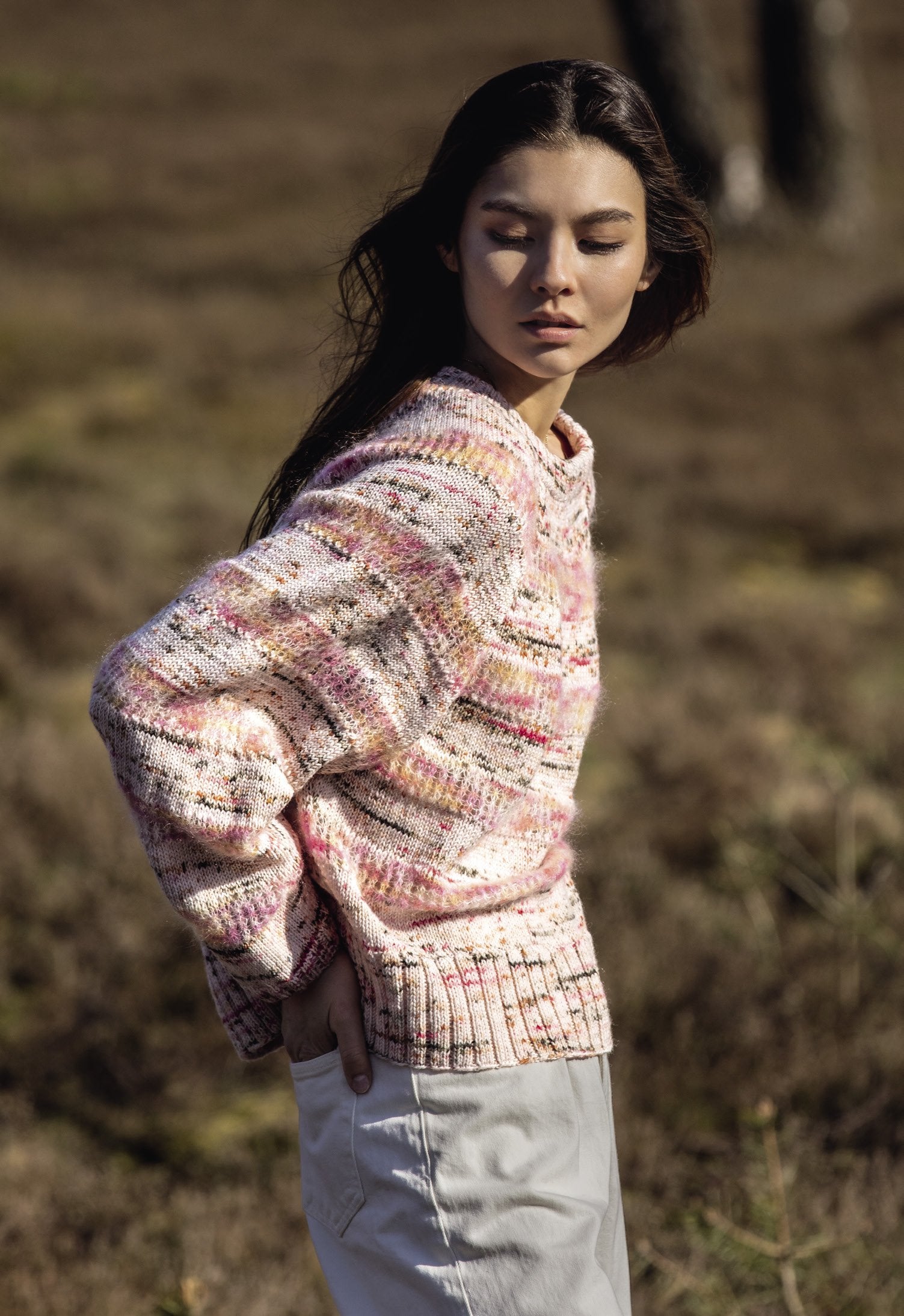 PULLOVER · SILKHAIR HAND-DYED & COOL WOOL HAND-DYED