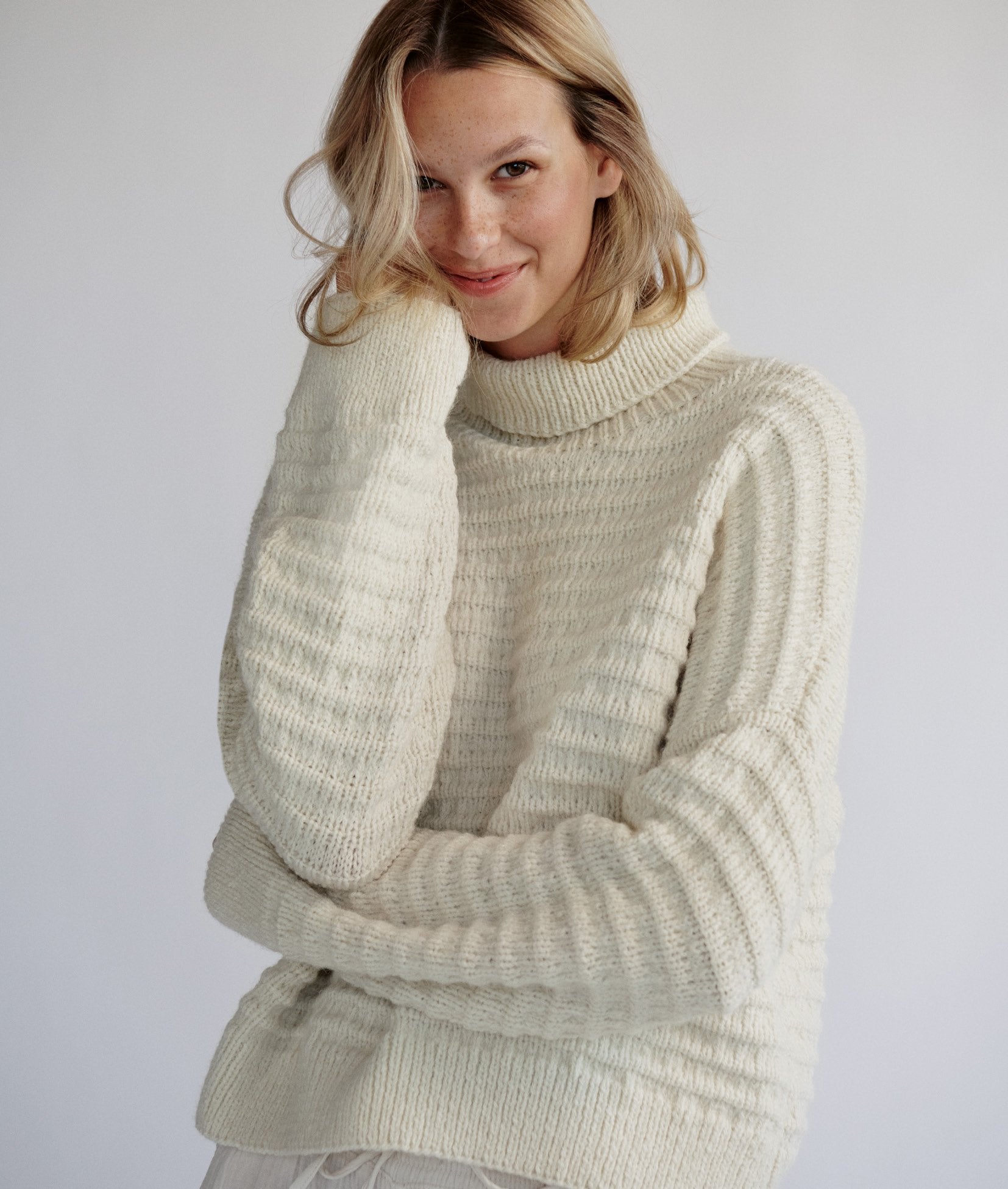 ROLLKRAGENPULLOVER · ALTA MODA ALPACA