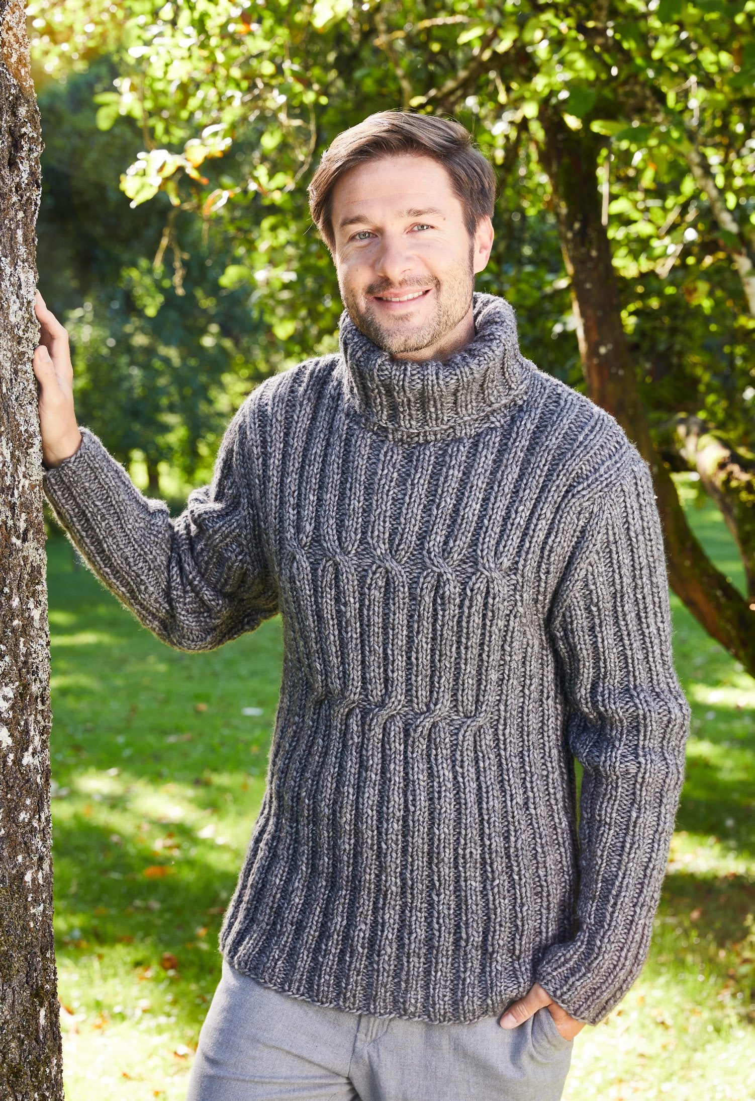 Herrenpullover · Landlust Winterwolle