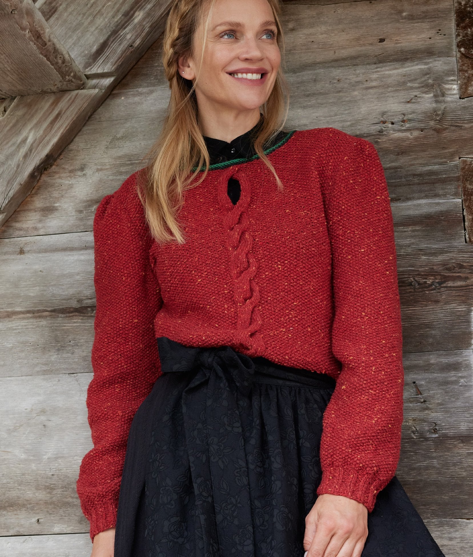 PULLOVER · COUNTRY TWEED FINE (LANDLUST SOFT TWEED 180) & COOL WOOL
