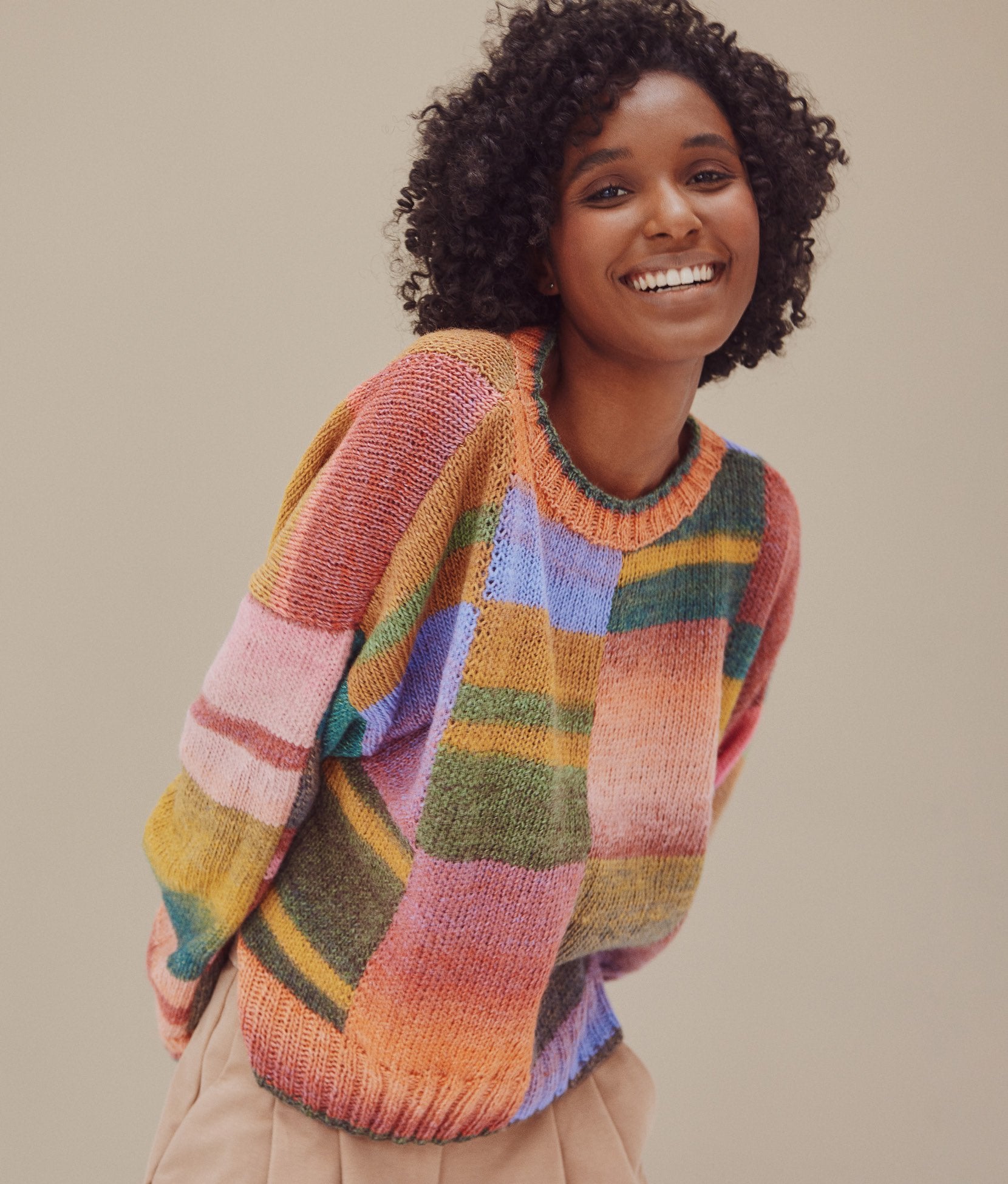 KARO-PULLOVER · GOMITOLO ARTE ODER GOMITOLO VERSIONE