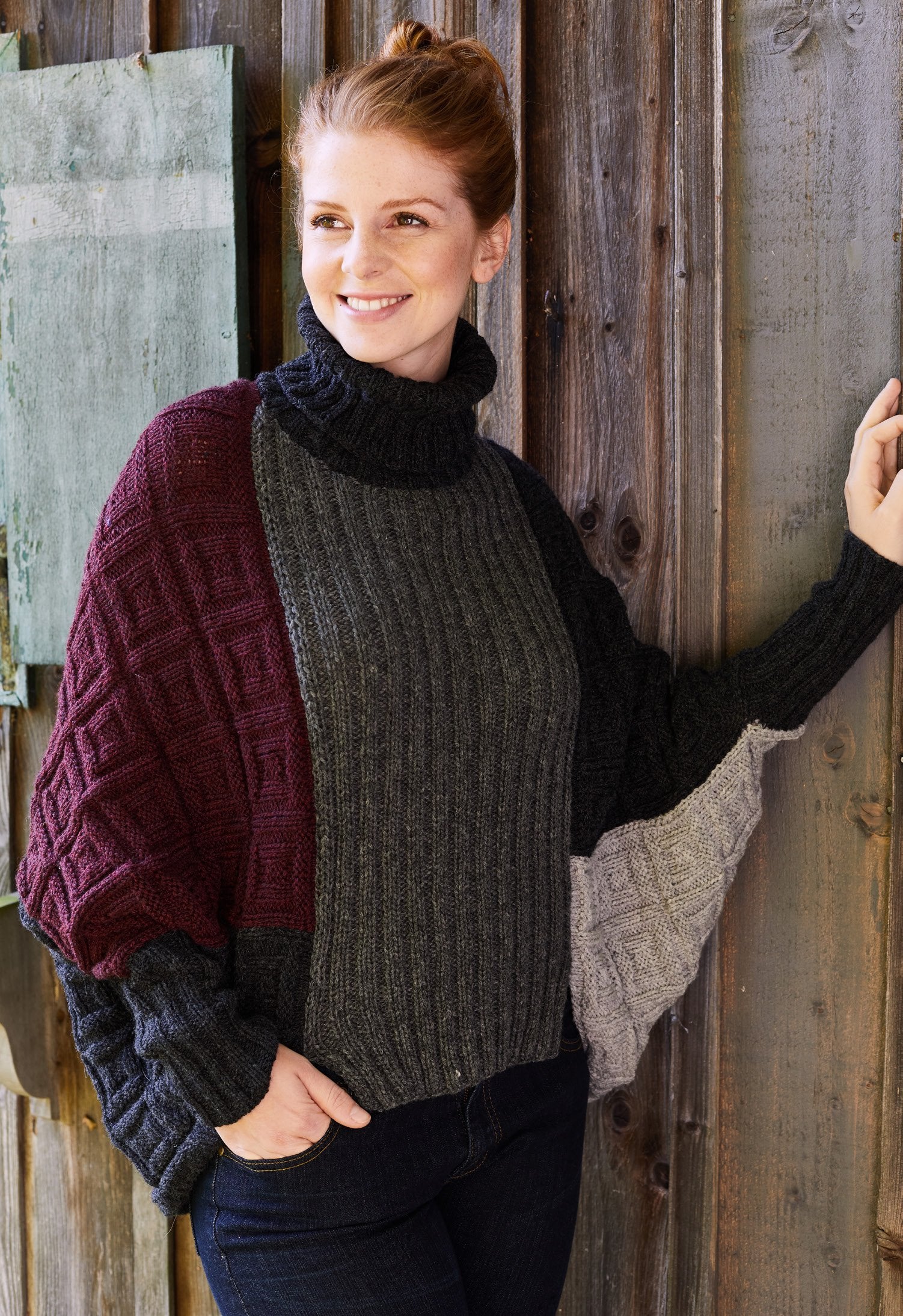 KIMONOPULLOVER · LANDLUST MERINO 180
