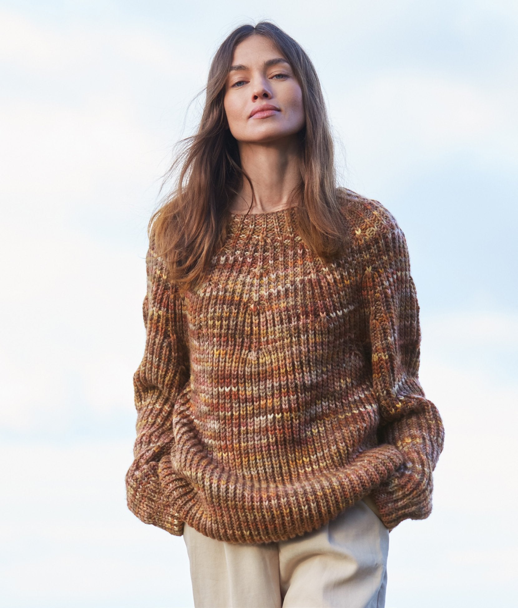PULLOVER · COOL MERINO BIG COLOR