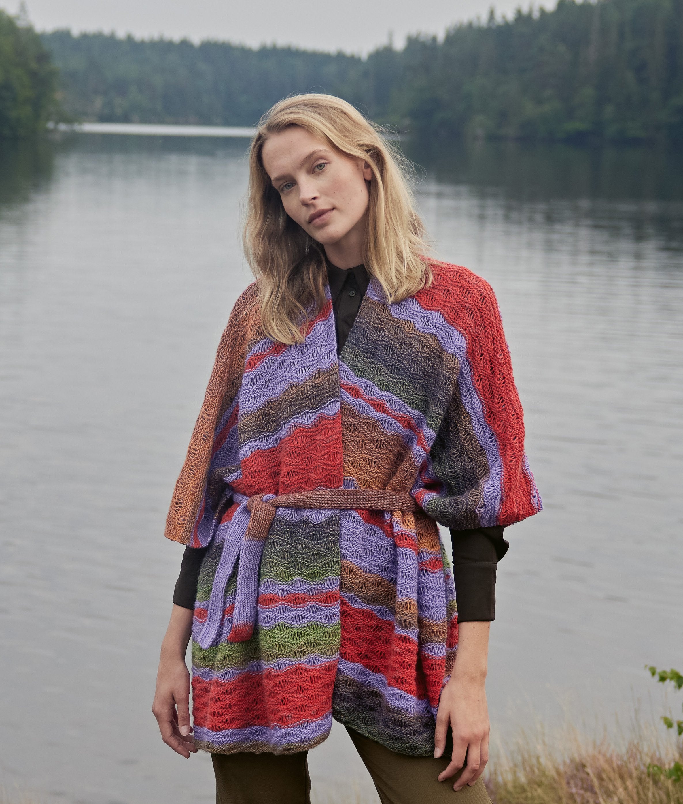 PONCHO · GOMITOLO TOSCA