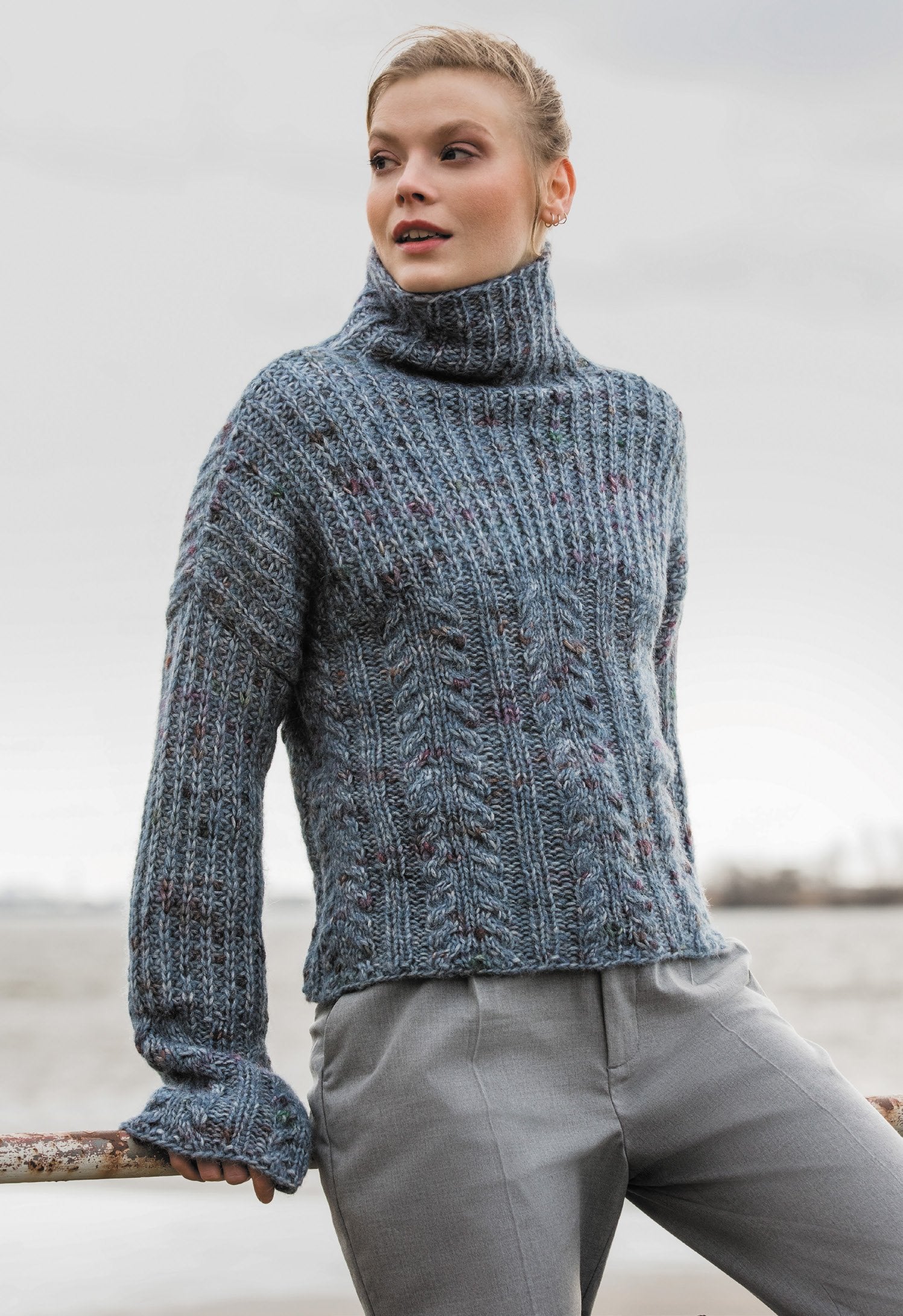 PULLOVER · LALA BERLIN LOVELY COTTON INSERTO