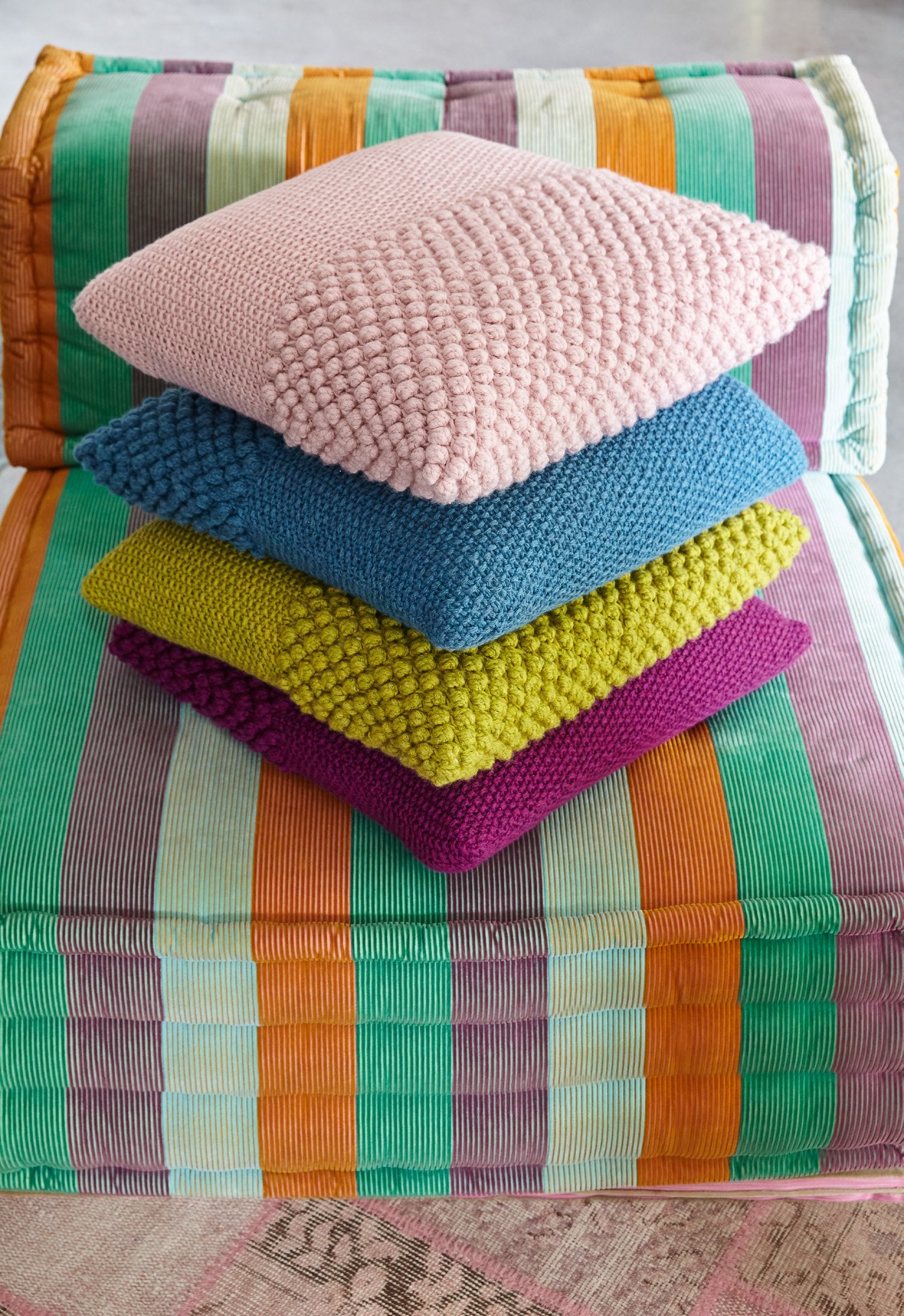 SECHS KISSENHÜLLEN · ALTA MODA CASHMERE 16