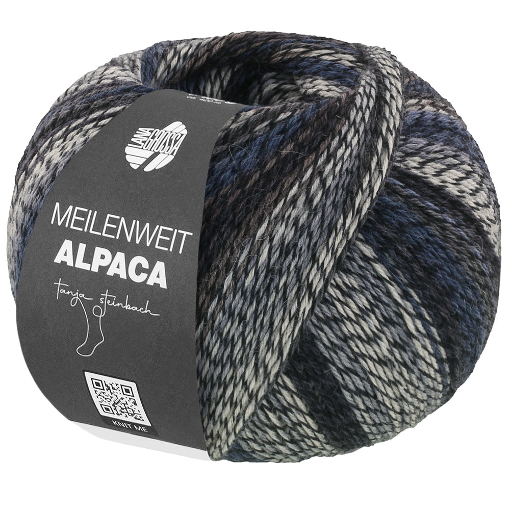 MW 100 ALPACA MIX - Hell-/Dunkelgrau/Hellbeige/Anthrazit/Taupe/ Graublau