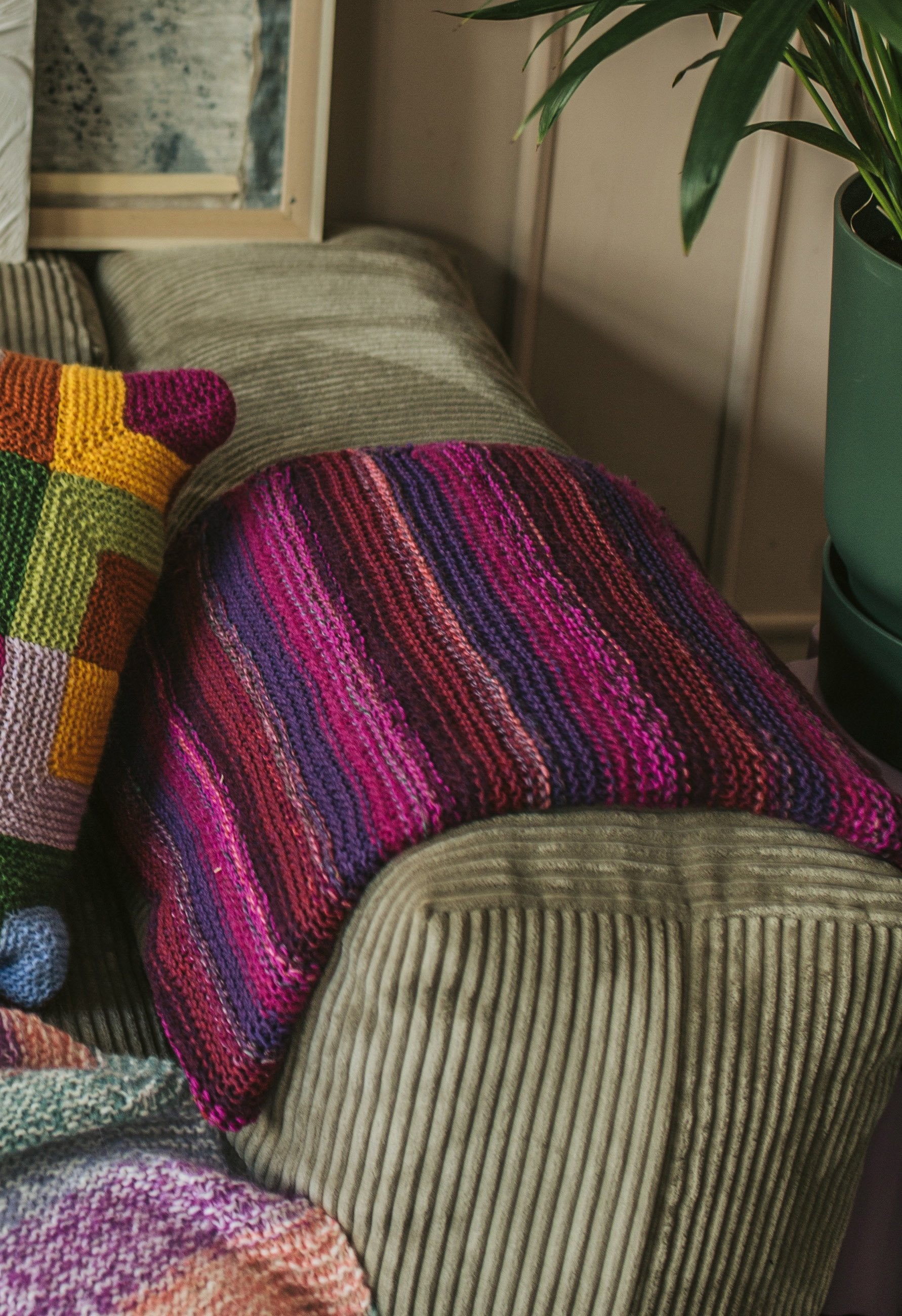 DECKE · BRIGITTE NO. 2, COOL WOOL BIG, COLORISSIMO & BINGO MÉLANGE