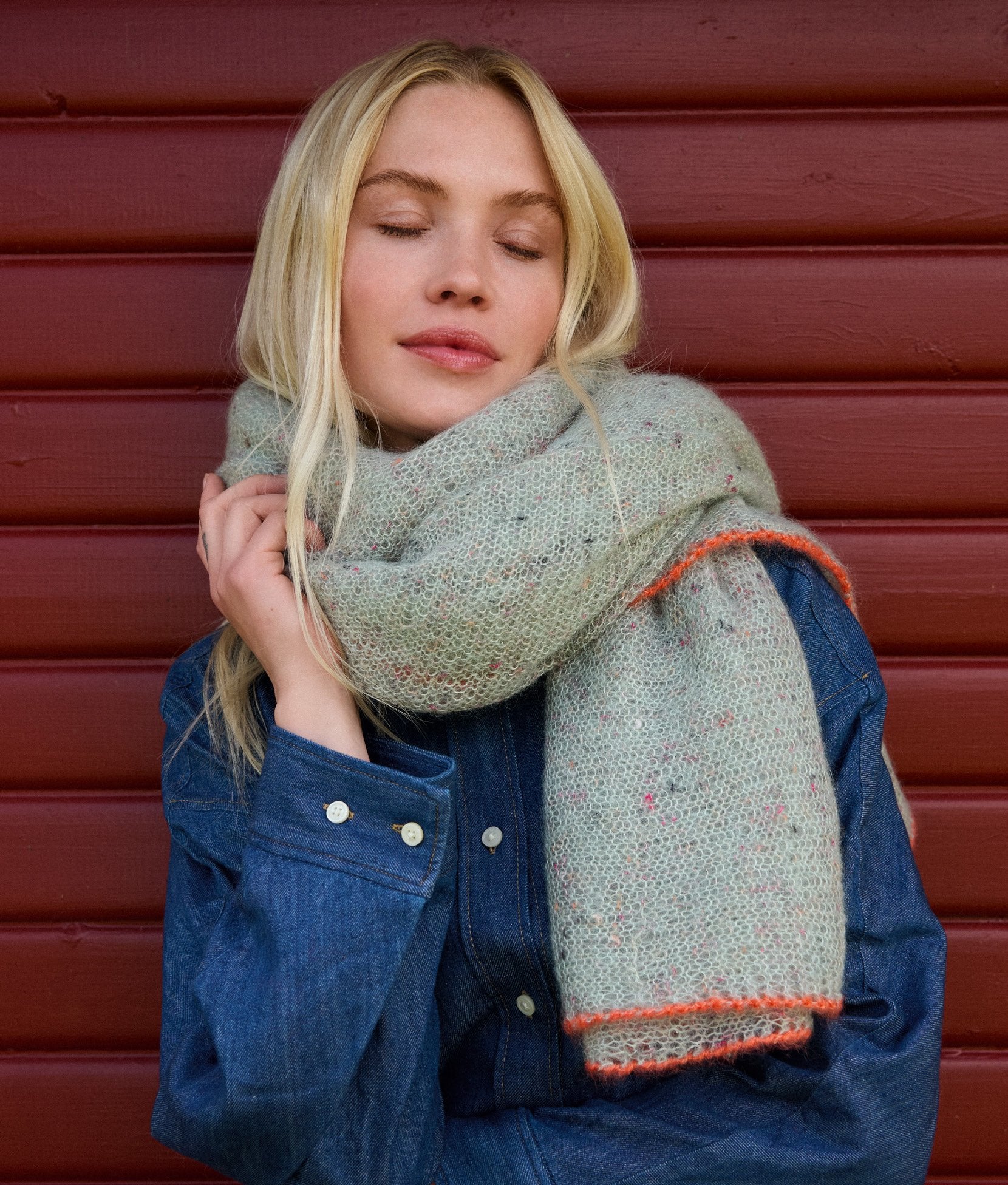 Tuch · Natural Superkid Tweed & Silkhair