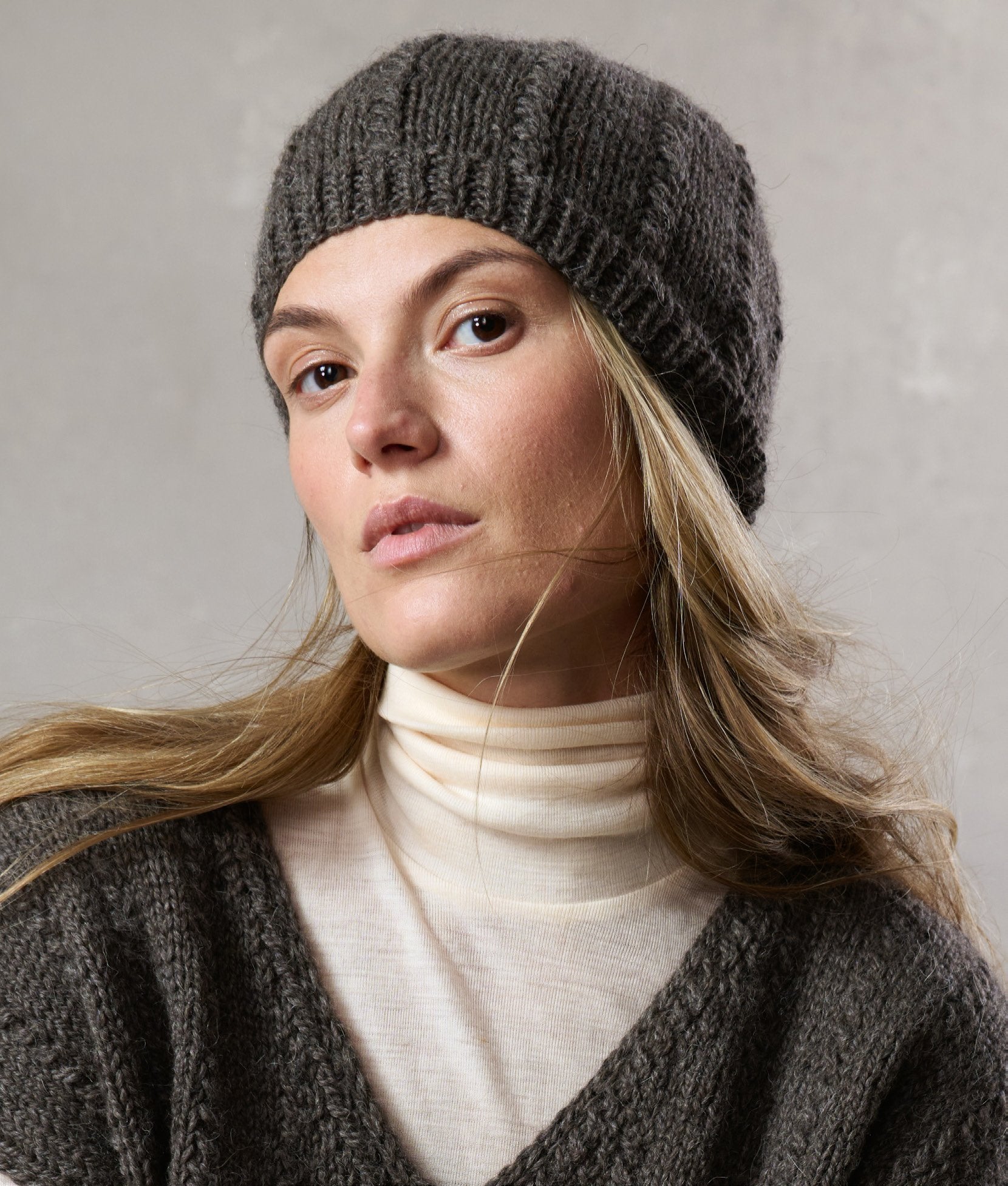 Mütze · Natural Lama Chunky
