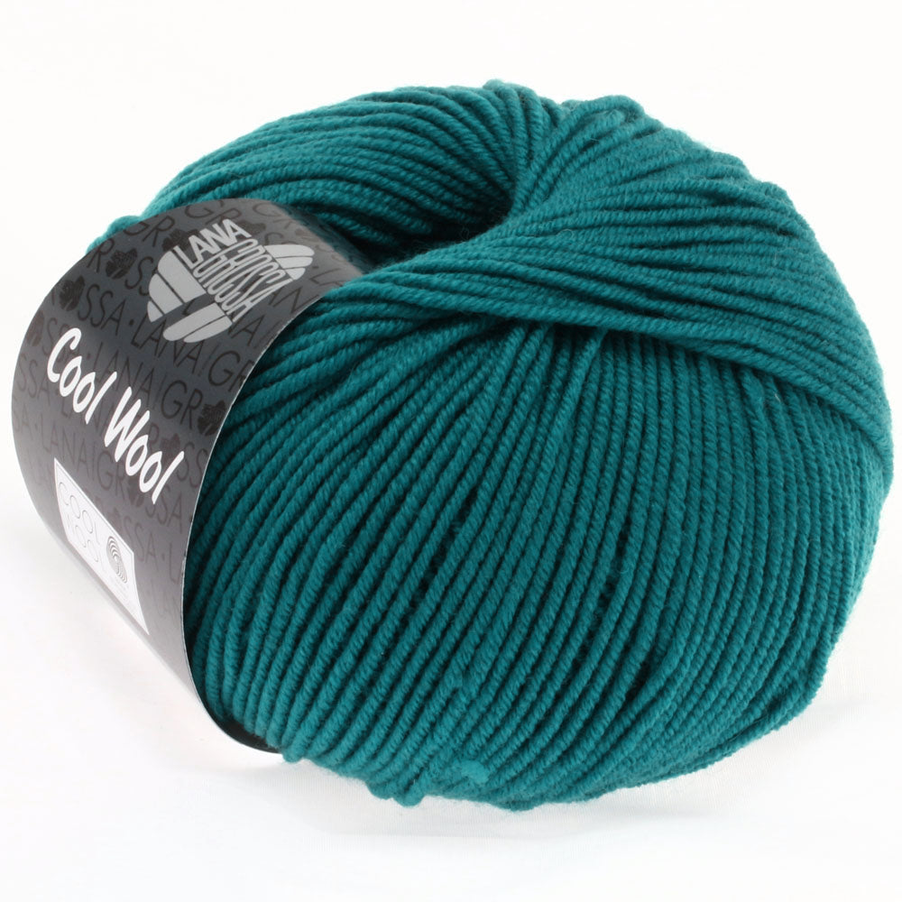 COOL WOOL - Petrolgrün