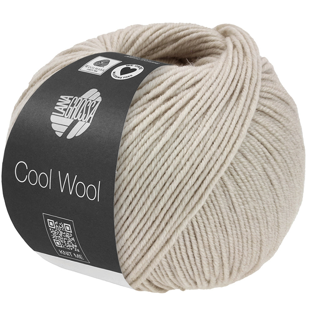 COOL WOOL MÉLANGE - Grège meliert