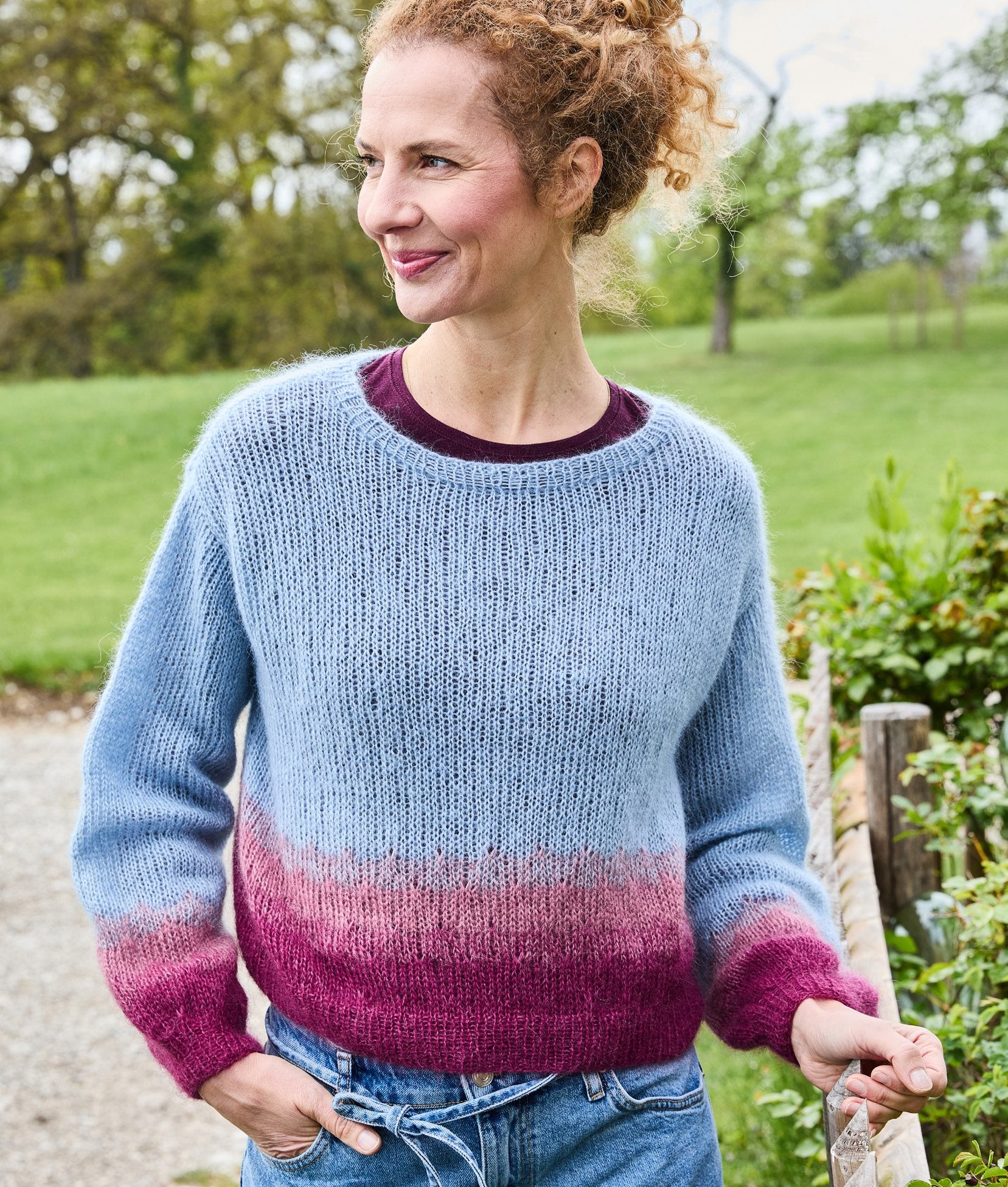 Kurzer Pullover · Landlust Kidmohair