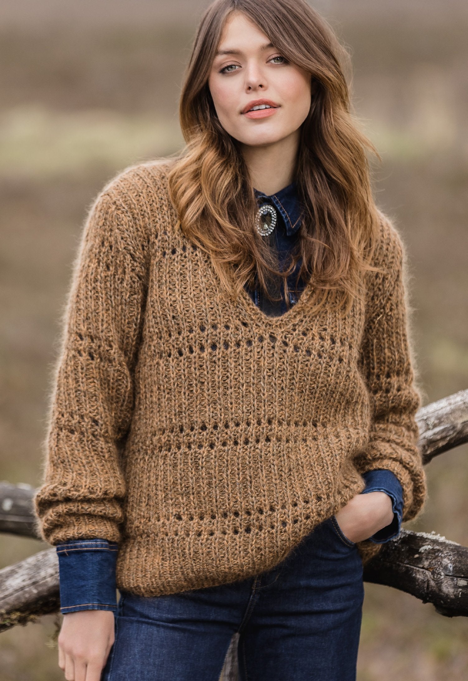 PULLOVER · MARY'S TWEED & SILKHAIR