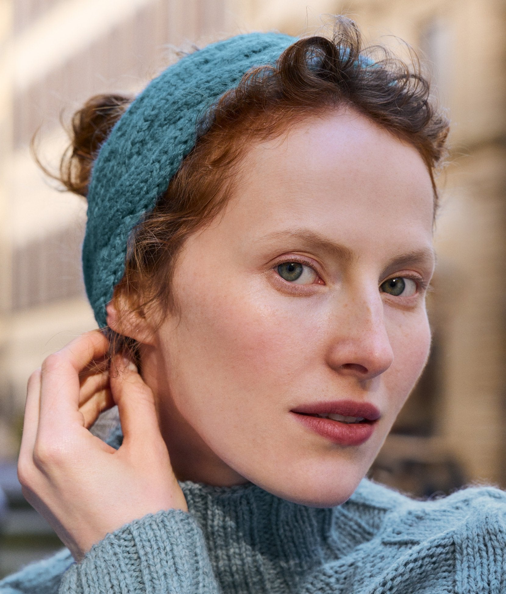 Zopf-Stirnband · Alta Moda Cashmere 16
