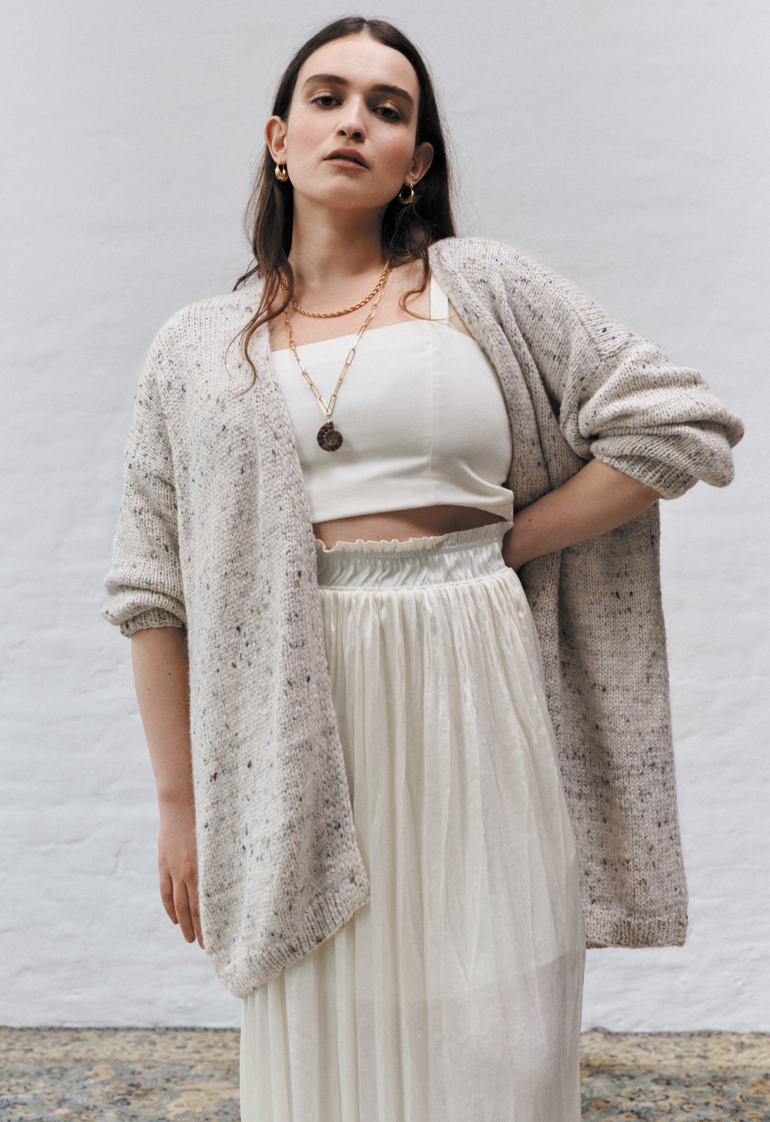 CARDIGAN · BENESSERE TWEED