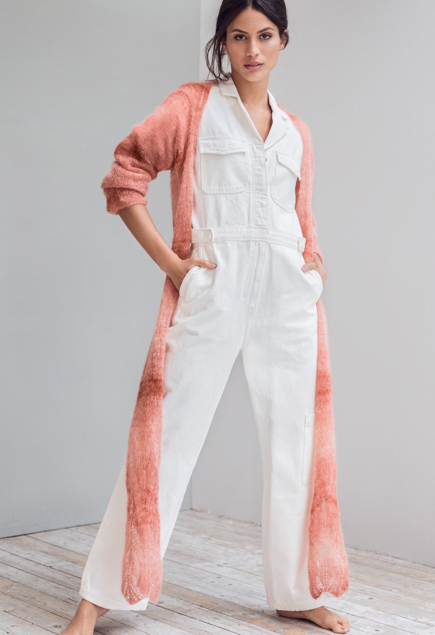 ÄRMELSCHAL · SILKHAIR HAZE DÉGRADÉ