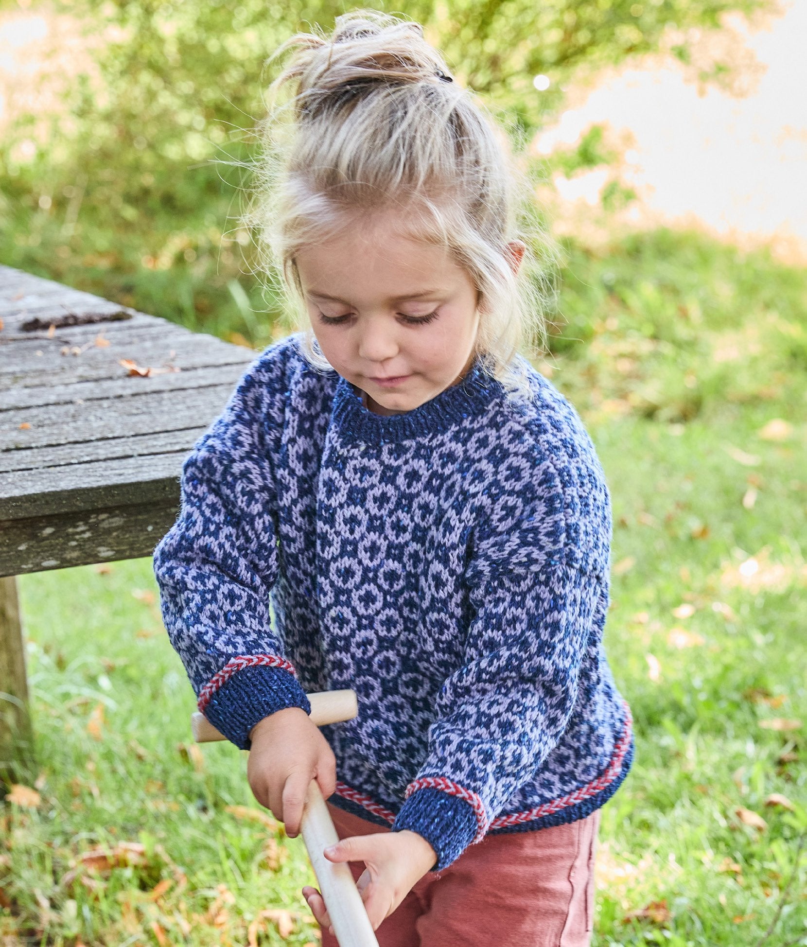 Kinderpullover · Landlust Soft Tweed 180