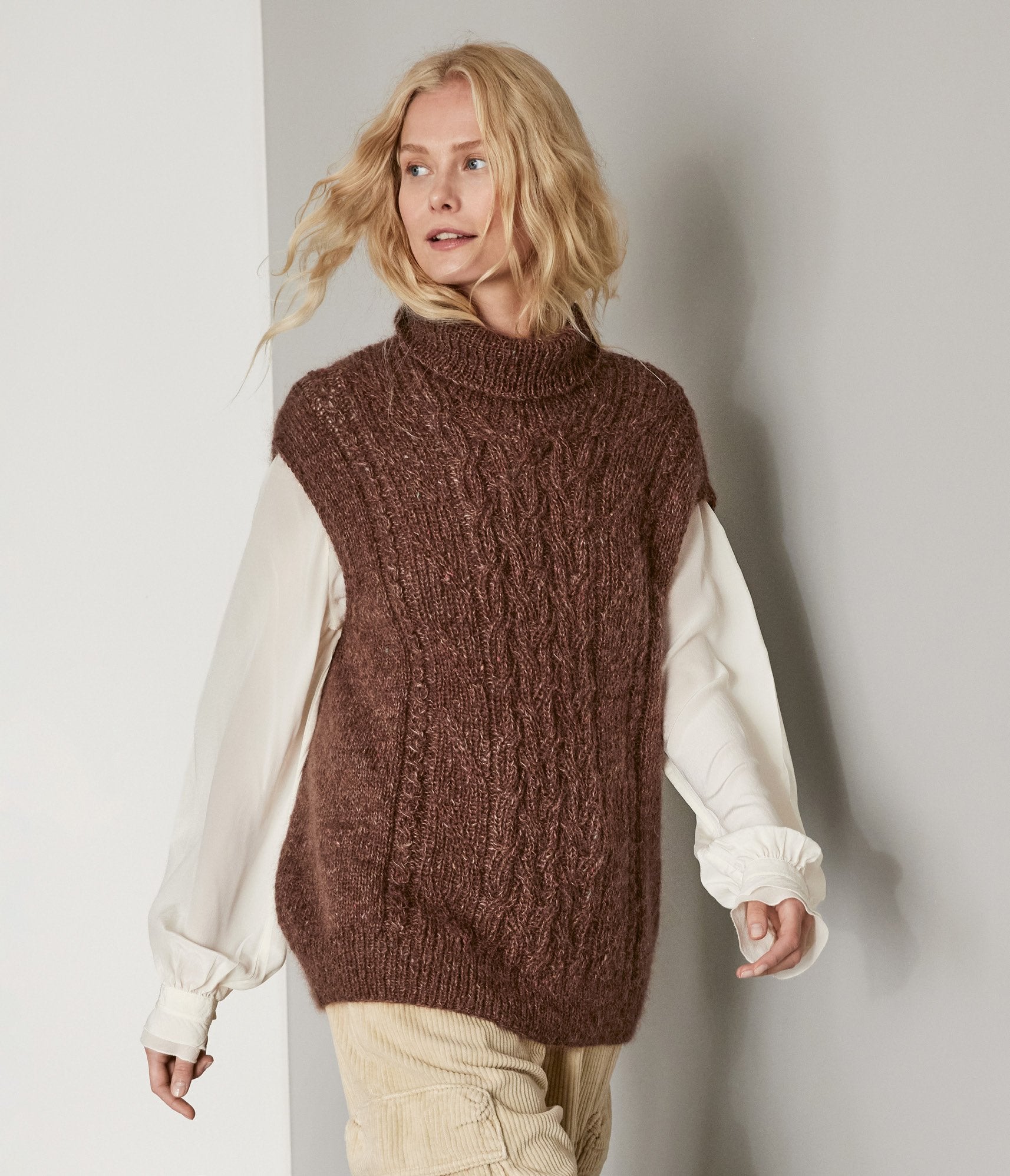 Slipover · Ecopuno & Natural Superkid Tweed