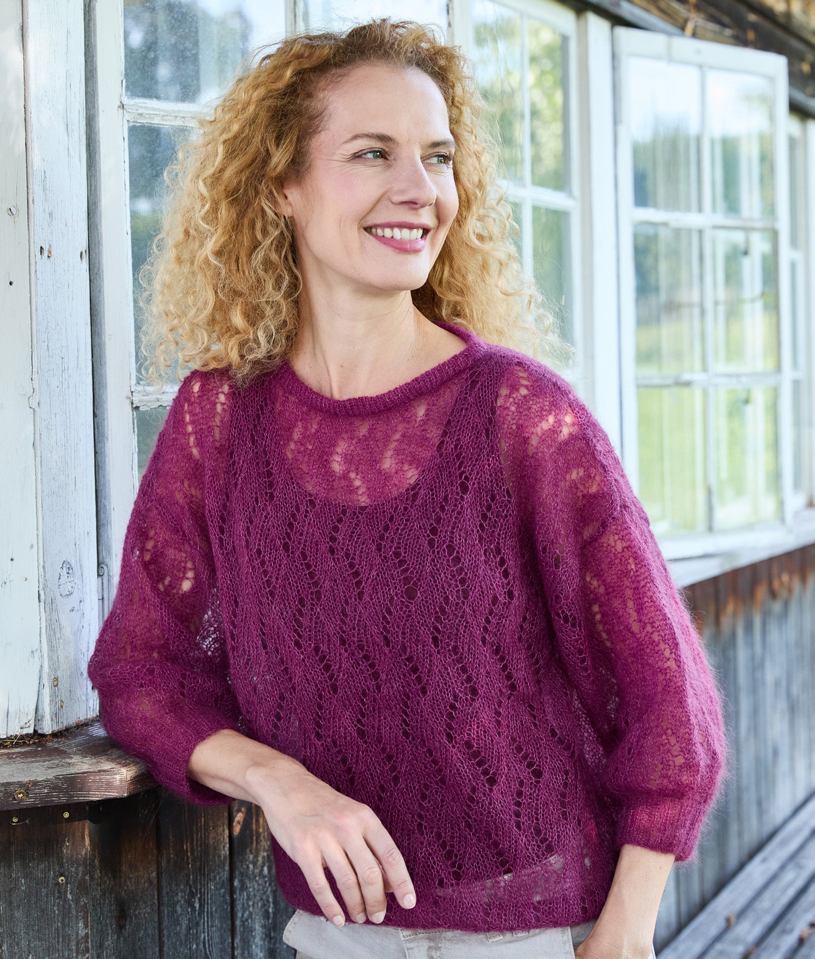 AJOURPULLOVER · LANDLUST KIDMOHAIR