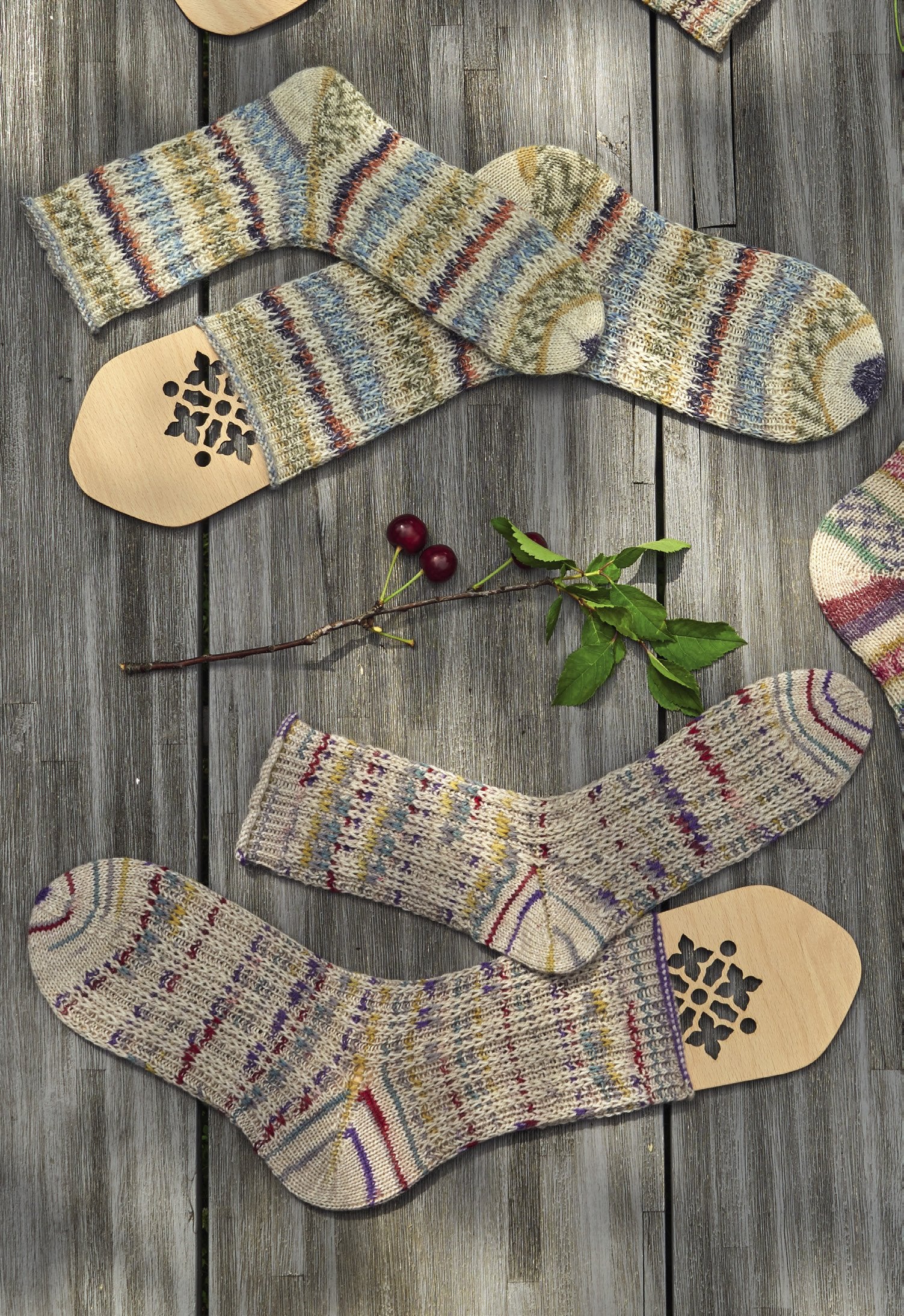 2 Paar Socken · Meilenweit 100 Neve & 100 Anello