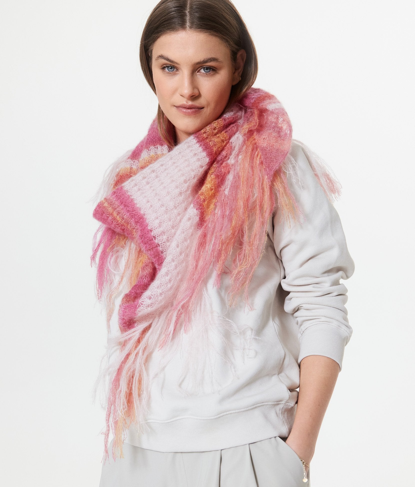 Dreieckstuch · Silkhair Print & Silkhair