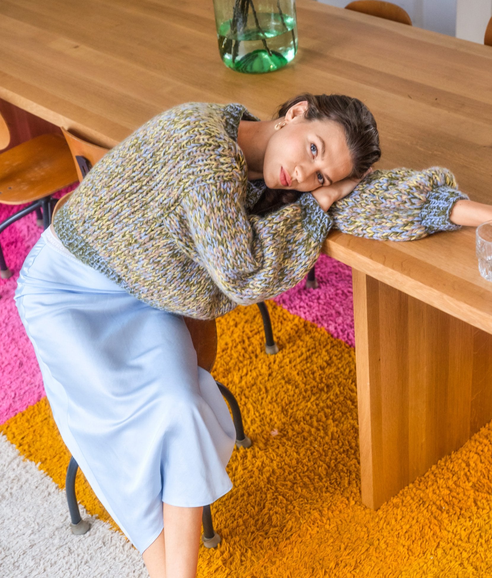MELIERTER PULLOVER · BRIGITTE NO. 2