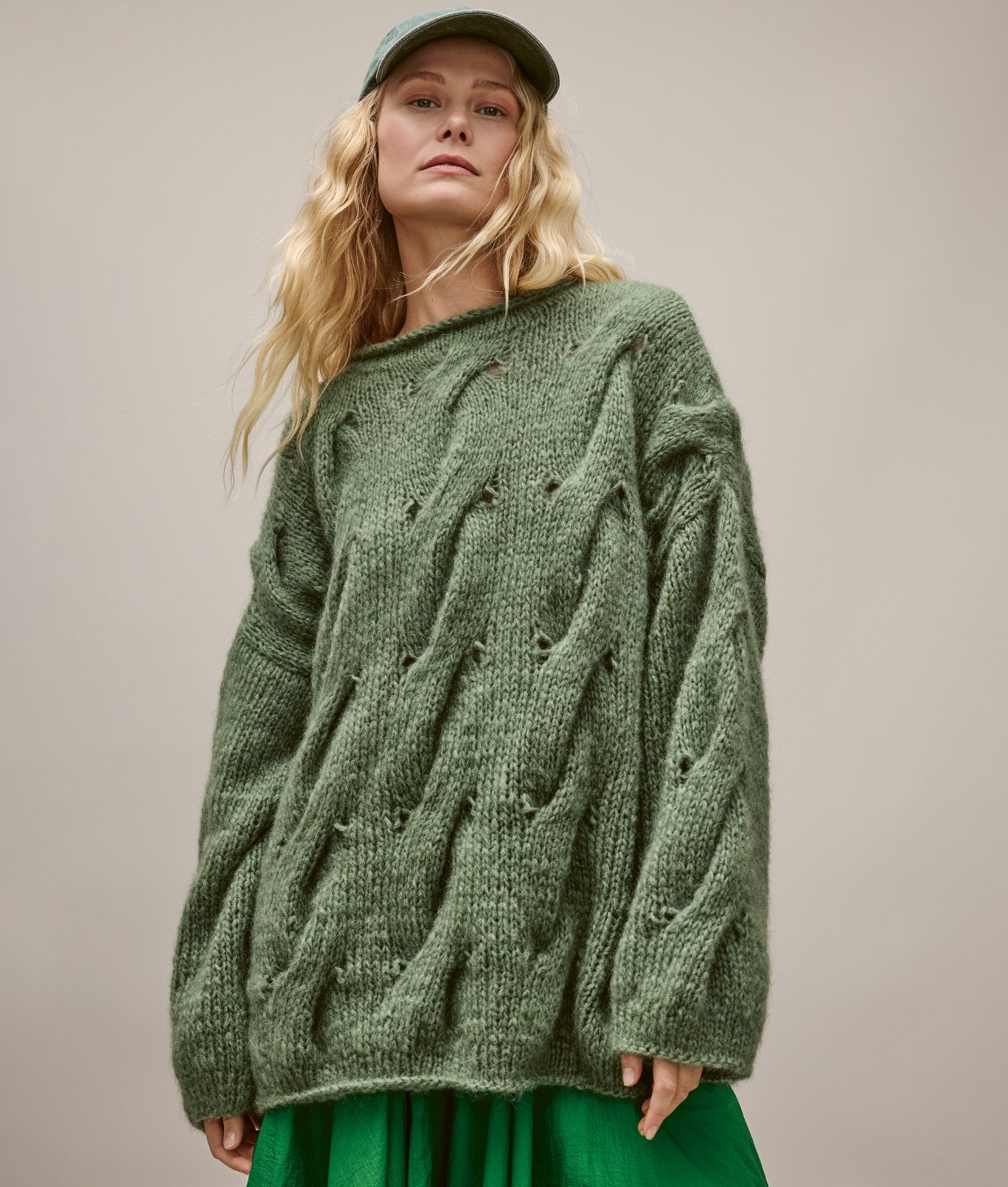 OVERSIZED-SWEATER · MOHAIR DI GIO