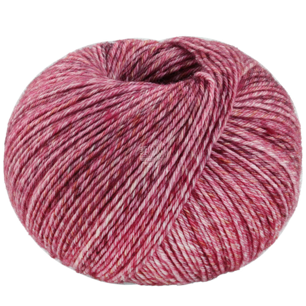 VINTAGE SOCKS - Altrosa/Geranienrot/Bordeaux meliert