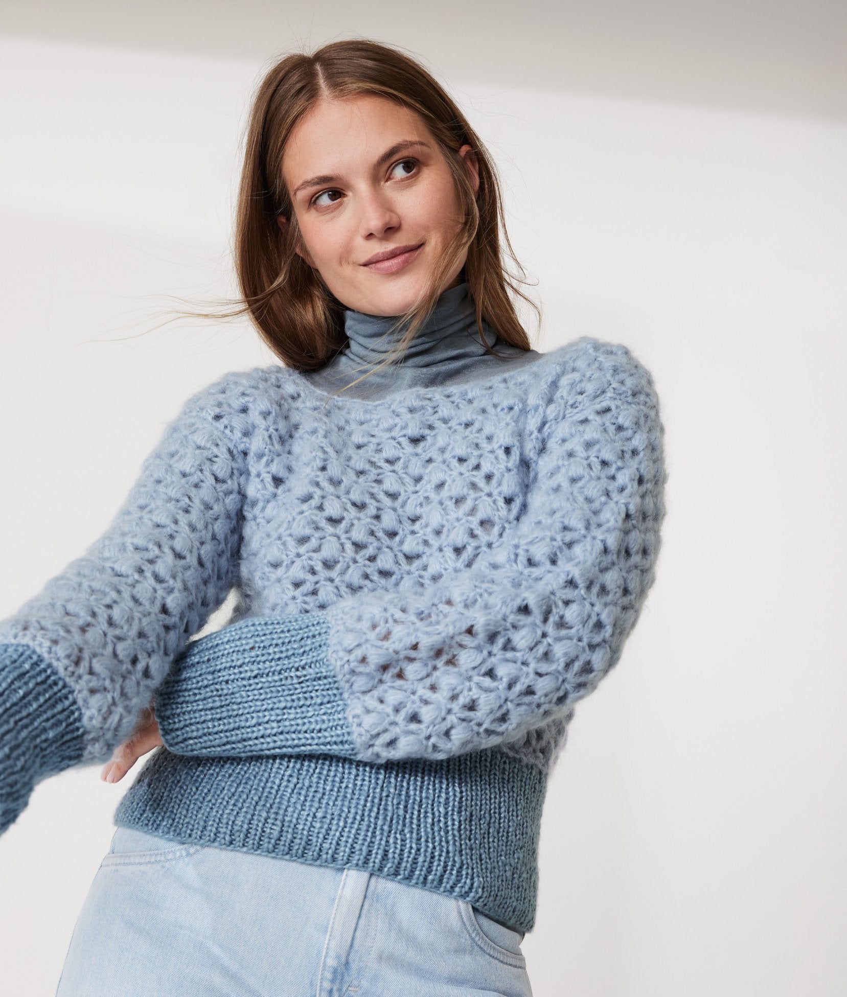 Häkelpullover · Mohair di Gio & Lucida
