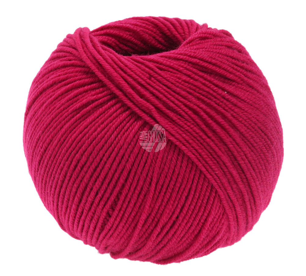 COOL WOOL - Purpurrot